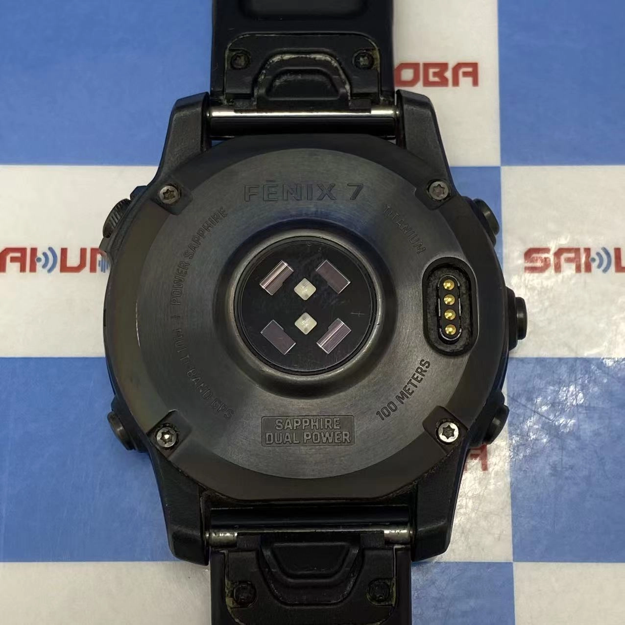 Garmin fenix 7 Sapphire Dual Power 32GB black -
