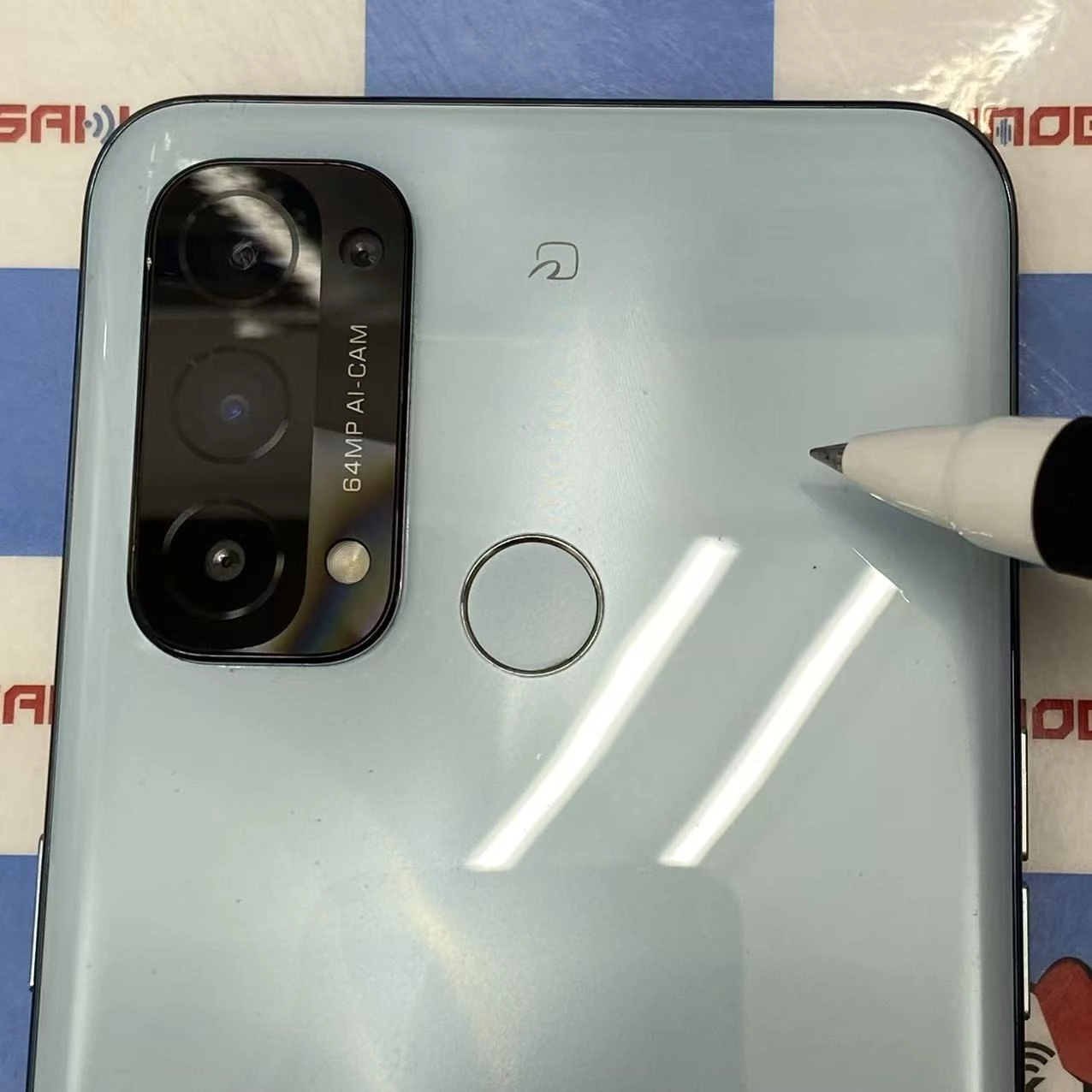 OPPO Reno5 A 128GB アイスブルー CPH2199 SIMフリー 訳あり品