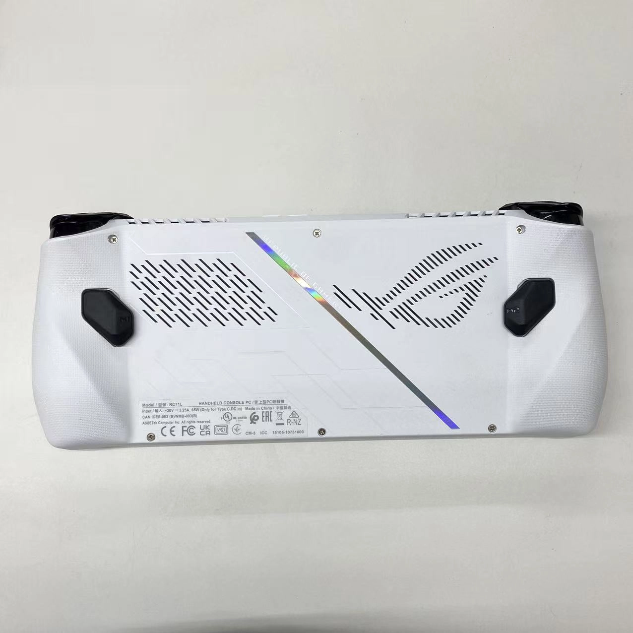 ポータブルゲーミングPC ROG Ally (2023) RC71L 16GB/512GB ホワイト RC71L-Z1E512
