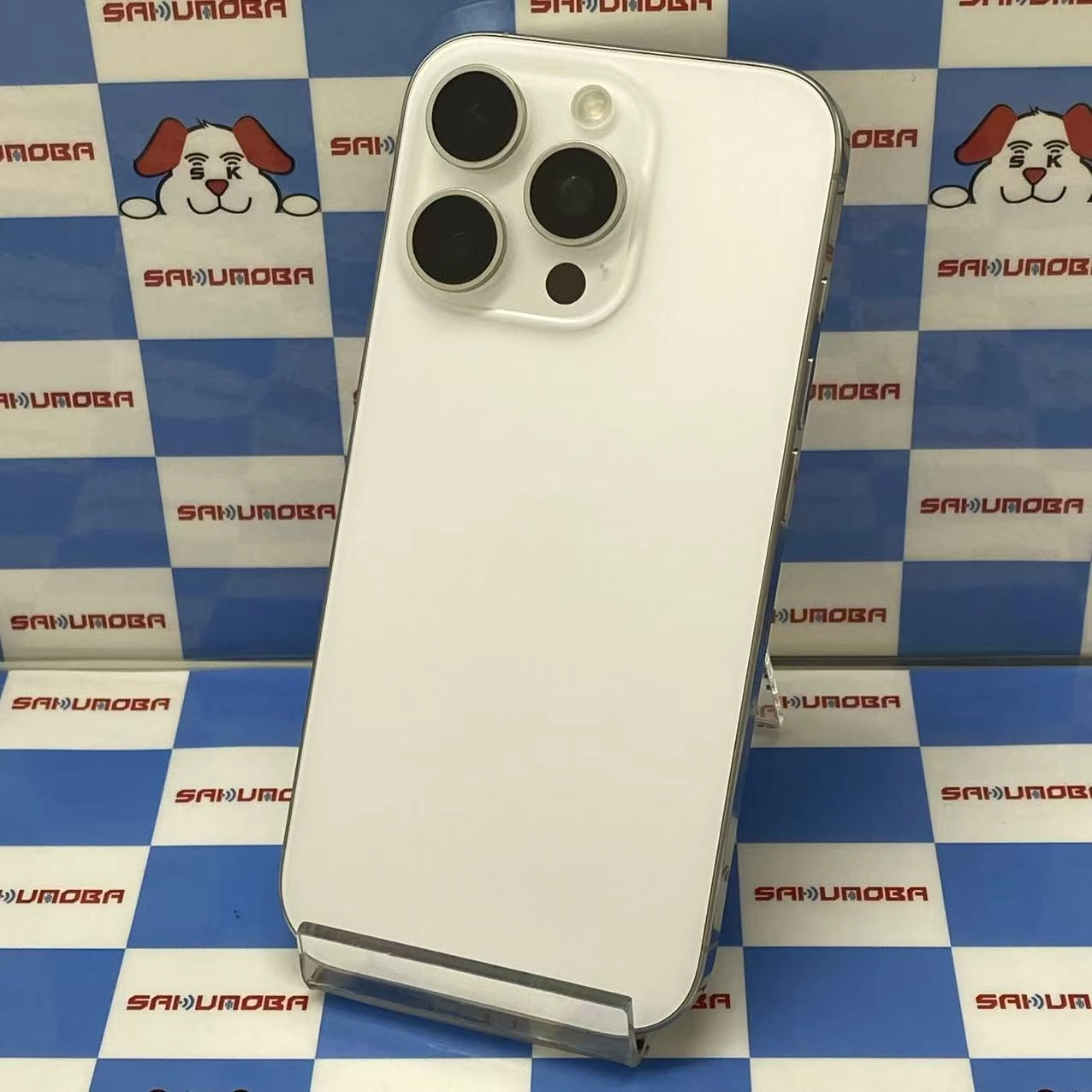 iPhone16 Pro 128GB ホワイトチタニウム MYMW3J/A SIMフリー 極美品