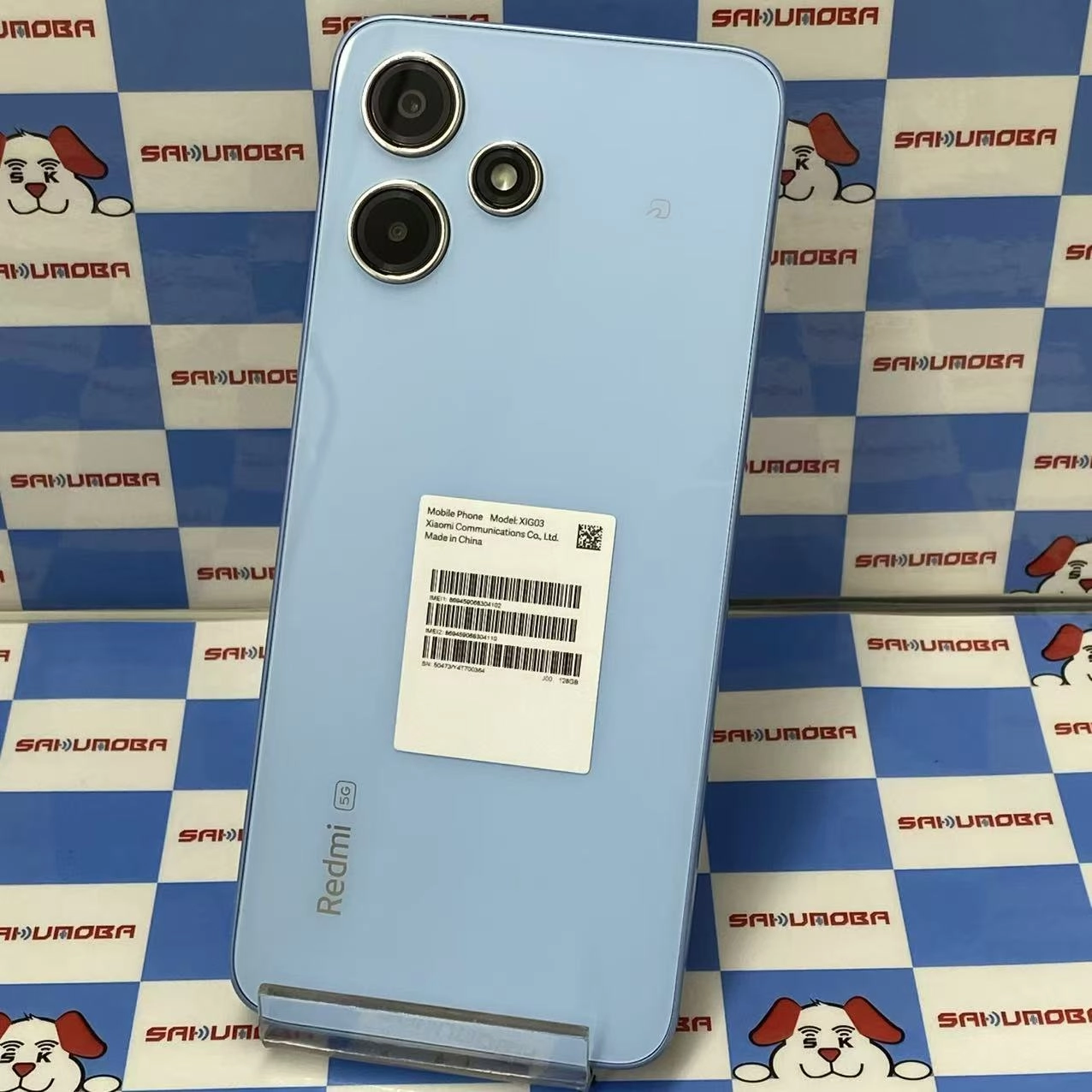 Xiaomi Redmi 12 5G 4GB/128GB スカイブルー XIG03  au版SIMフリー 極美品