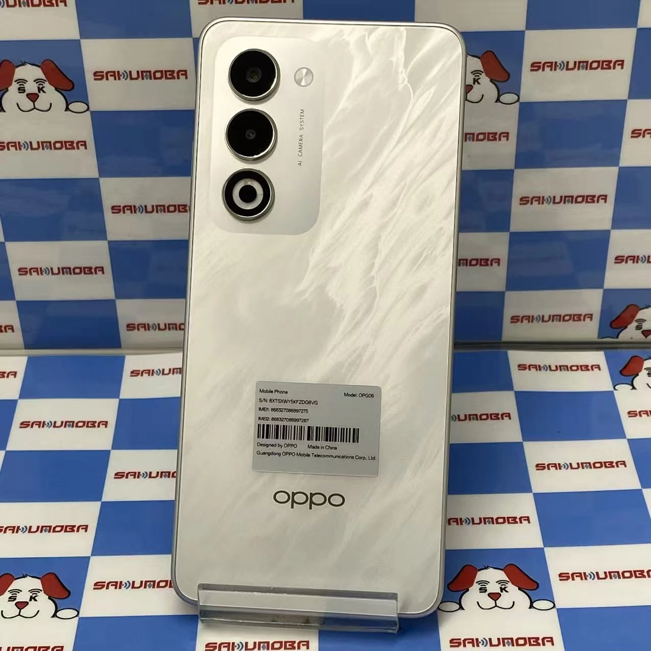 OPPO A5 5G 128GB ホワイト OPG06 AU版SIMフリー 美品 au