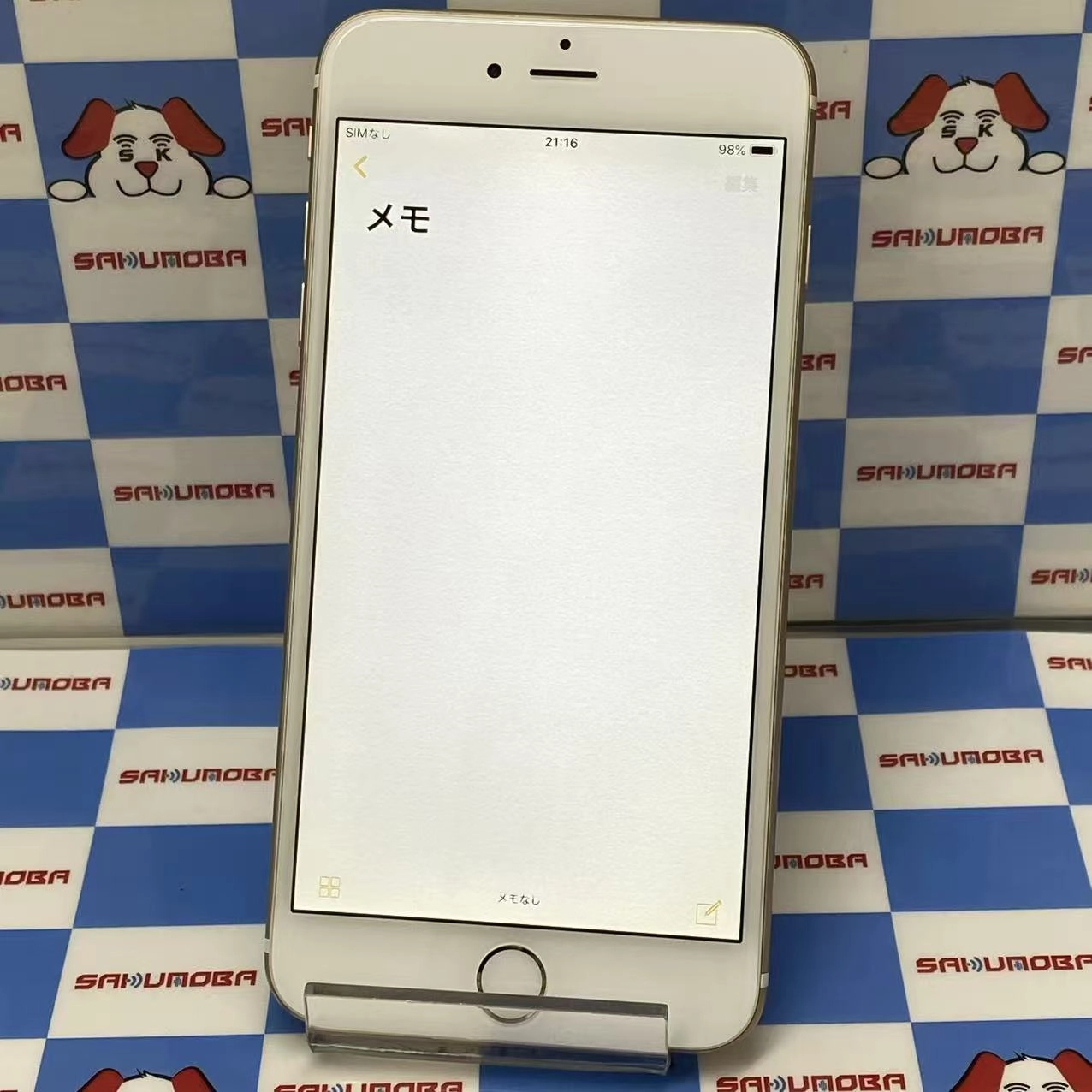 iPhone6 Plus 64GB ゴールド MGAK2J/A au 訳あり品