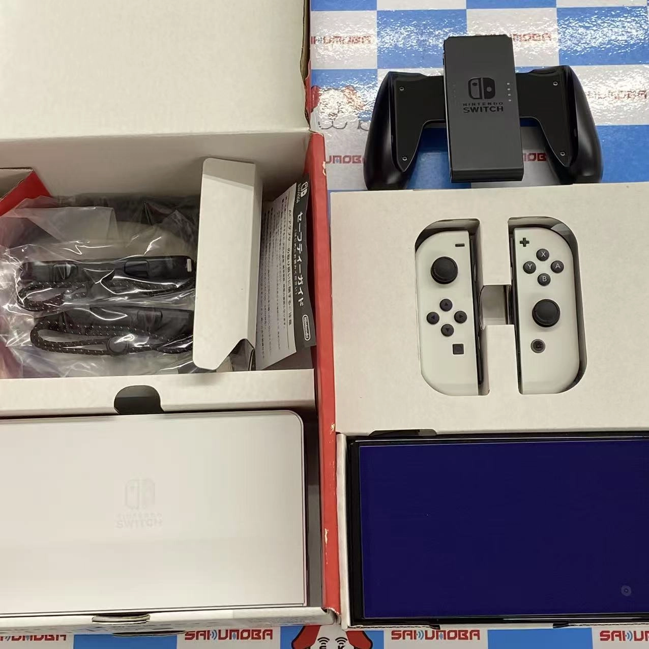 Nintendo Switch 有機ELモデル ホワイト 2021年モデル 64GB HEG-S-KAAAA 美品
