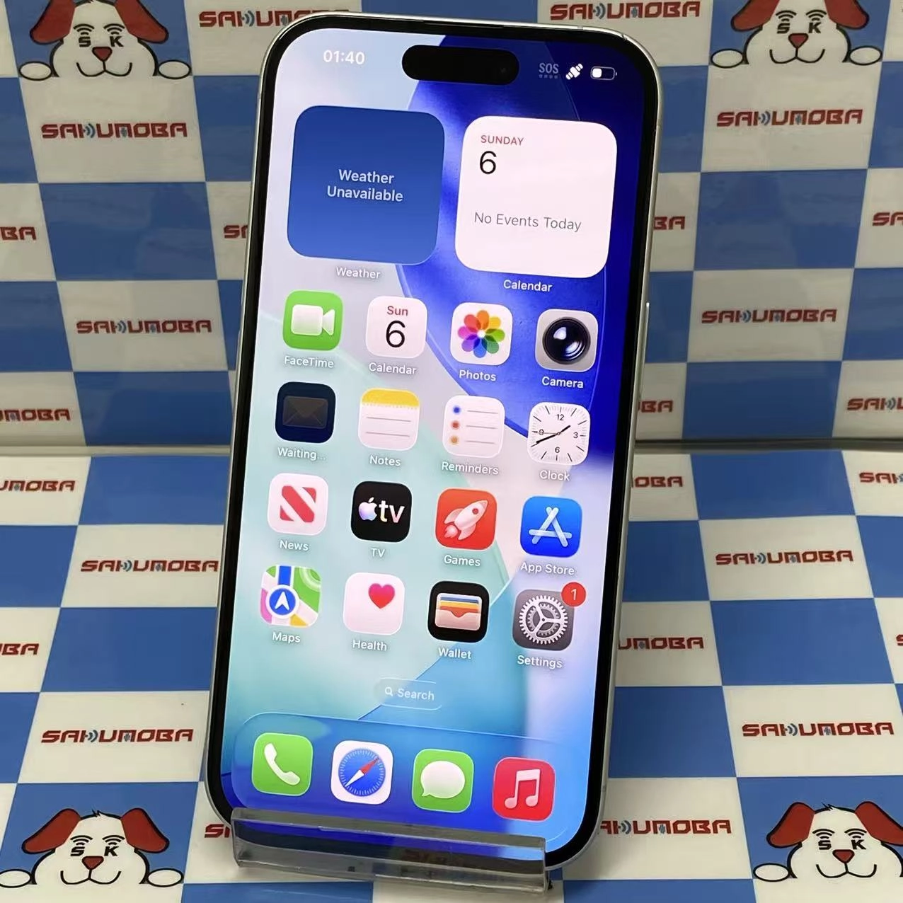 iPhone16 256GB ホワイト MYDX3J/A SoftBank版SIMフリー