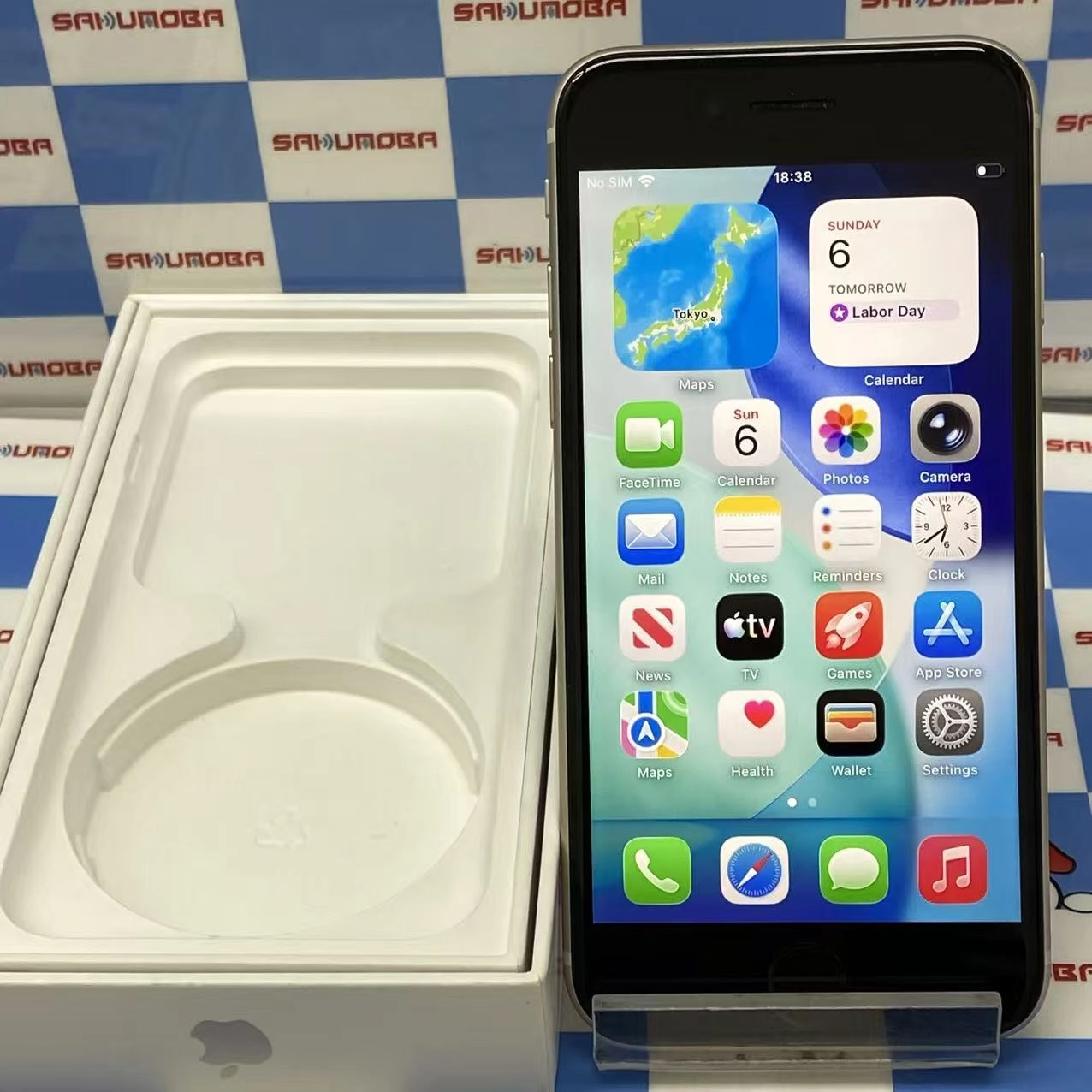 iPhoneSE 第3世代 64GB スターライト MMYD3J/A AU版SIMフリー 美品