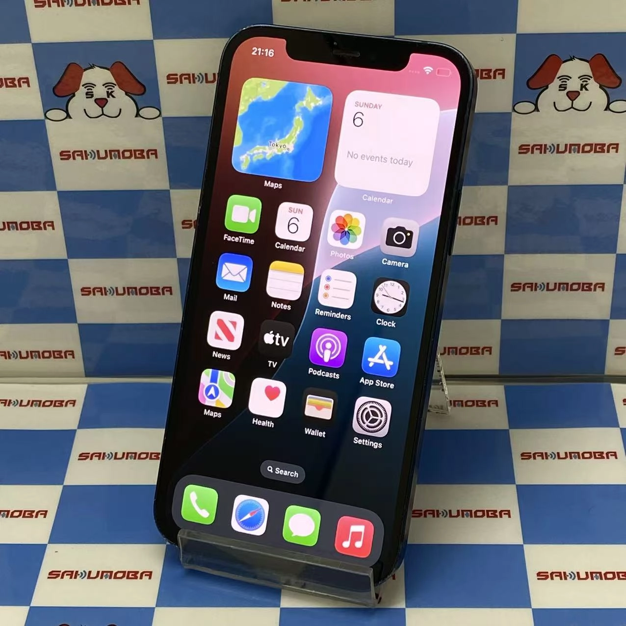 iPhone12 64GB ブラック MGHN3J/A docomo版SIMフリー ジャンク品