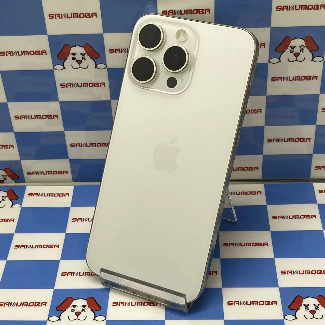 iPhone15 Pro Max 256GB ホワイトチタニウム MU6Q3J/A SoftBank版SIMフリー ジャンク品