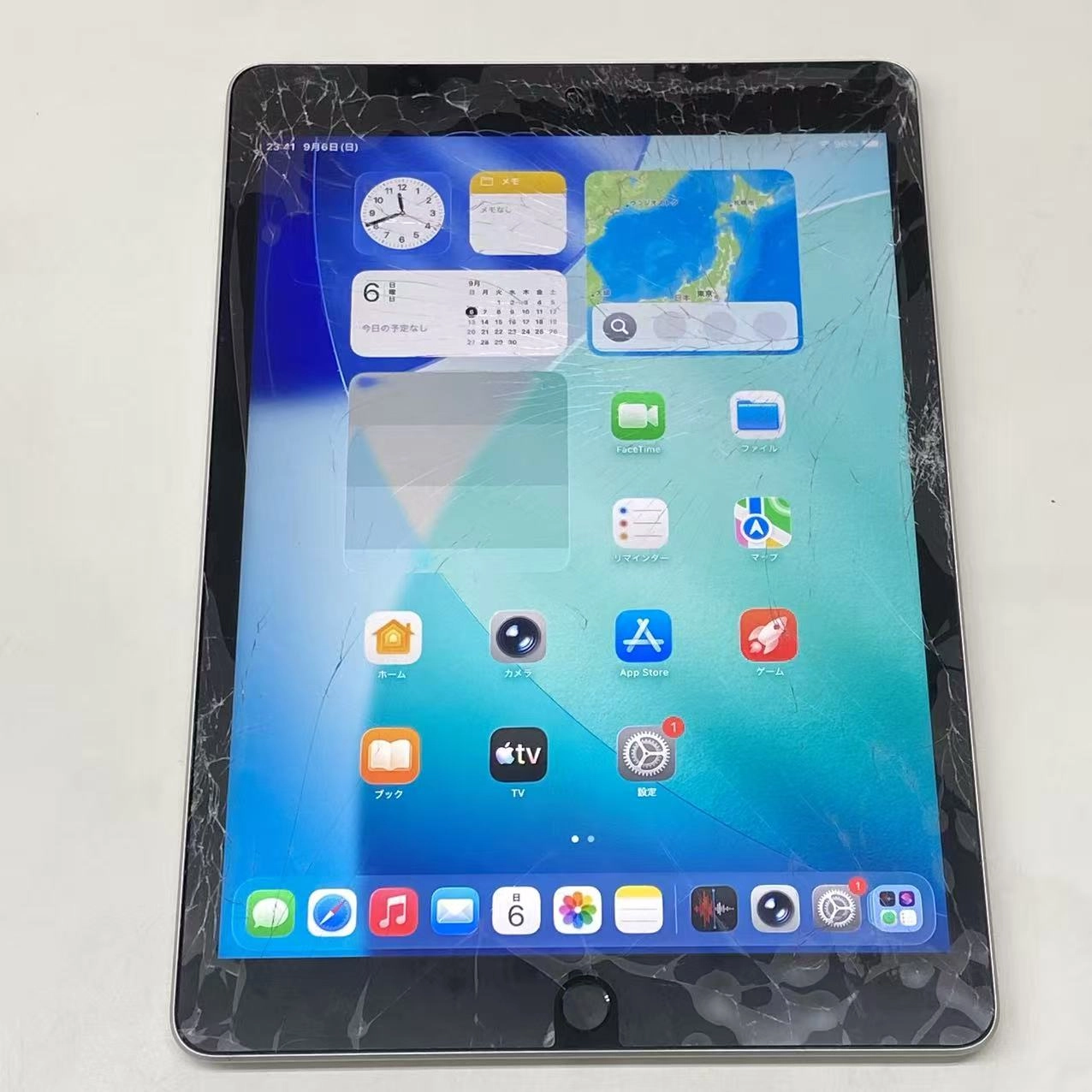 iPad 第9世代 Wi-Fiモデル 64GB シルバー MK2L3J/A ジャンク品