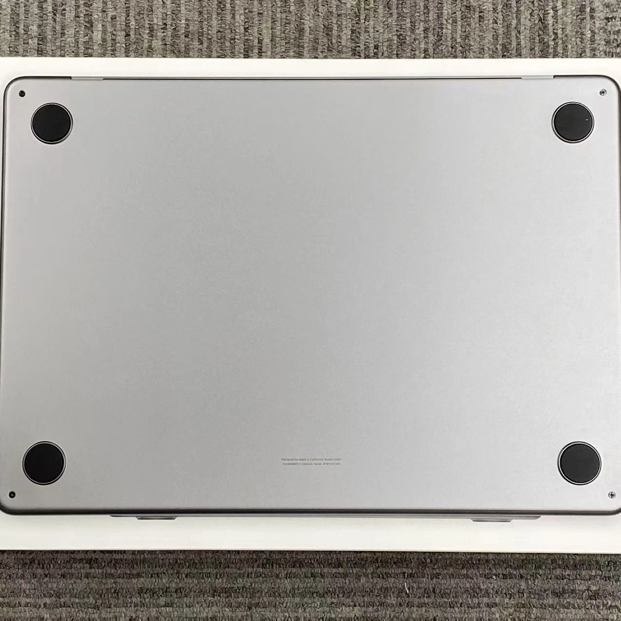 MacBook Air 13インチ Mid2022 Apple M2 8GB/512GB スペースグレー MLXX3J/A 美品