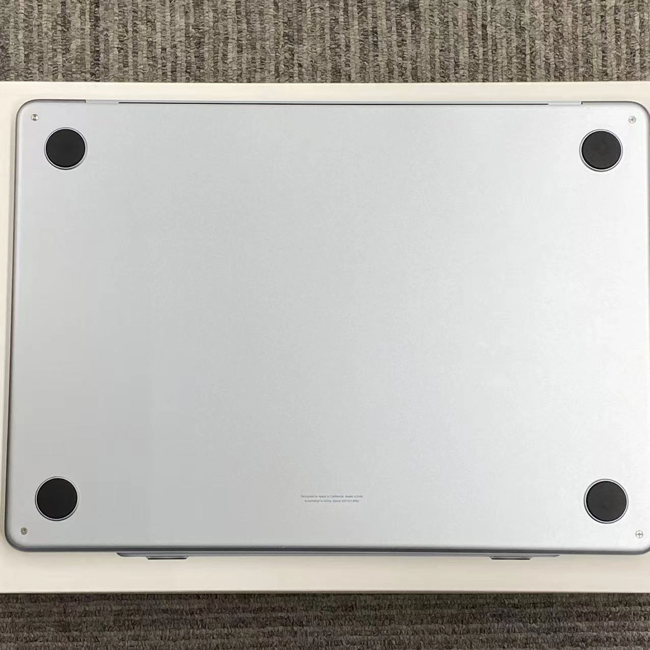 MacBook Air 13インチ Early2025 Apple M4 16GB/256GB スカイブルー MC6T4J/A 極美品