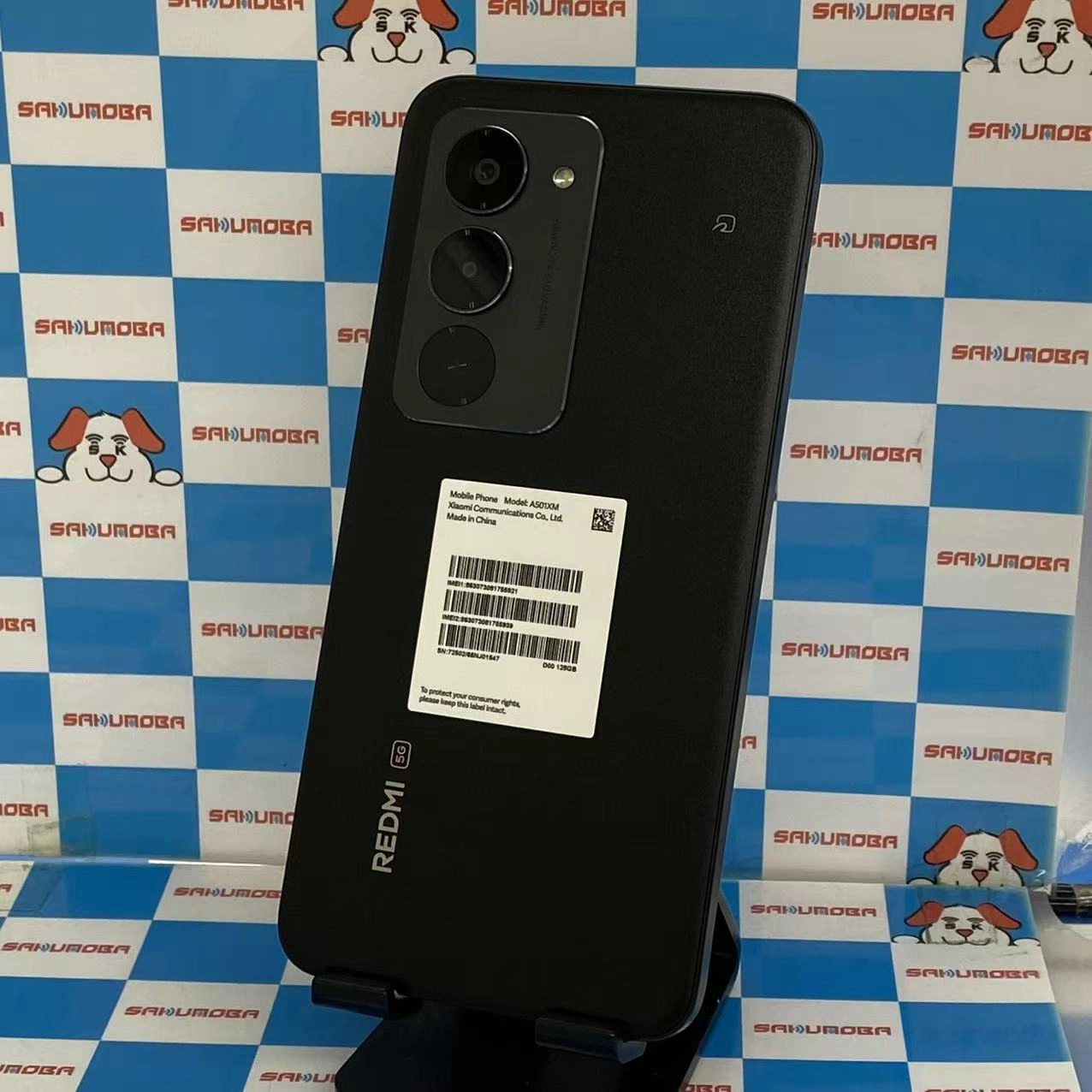 Redmi 15 5G 4GB/128GB ミッドナイトブラック - SIMロック解除済 SoftBank版SIMフリー美品