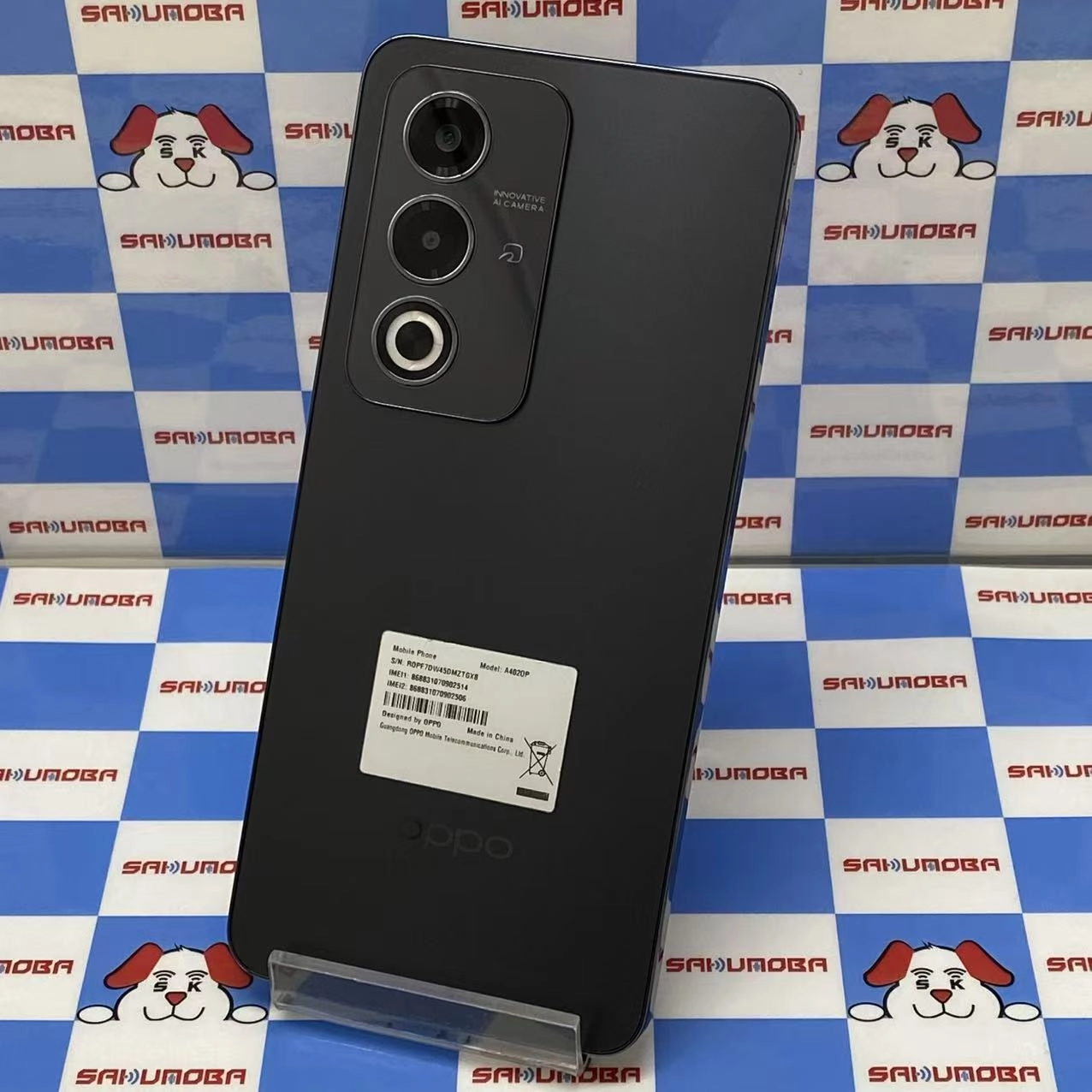 OPPO A3 5G 4GB/128GB ブラック A402OP Y!mobile版SIMフリー