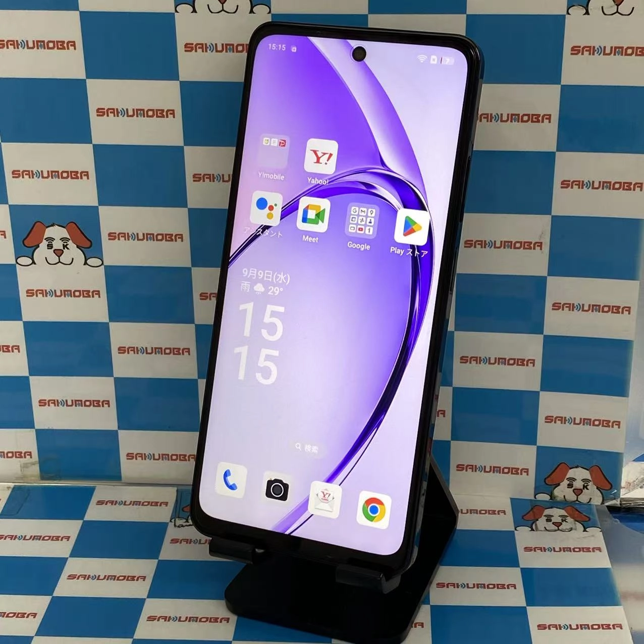 OPPO A3 5G 4GB/128GB ブラック A402OP Y!mobile版SIMフリー