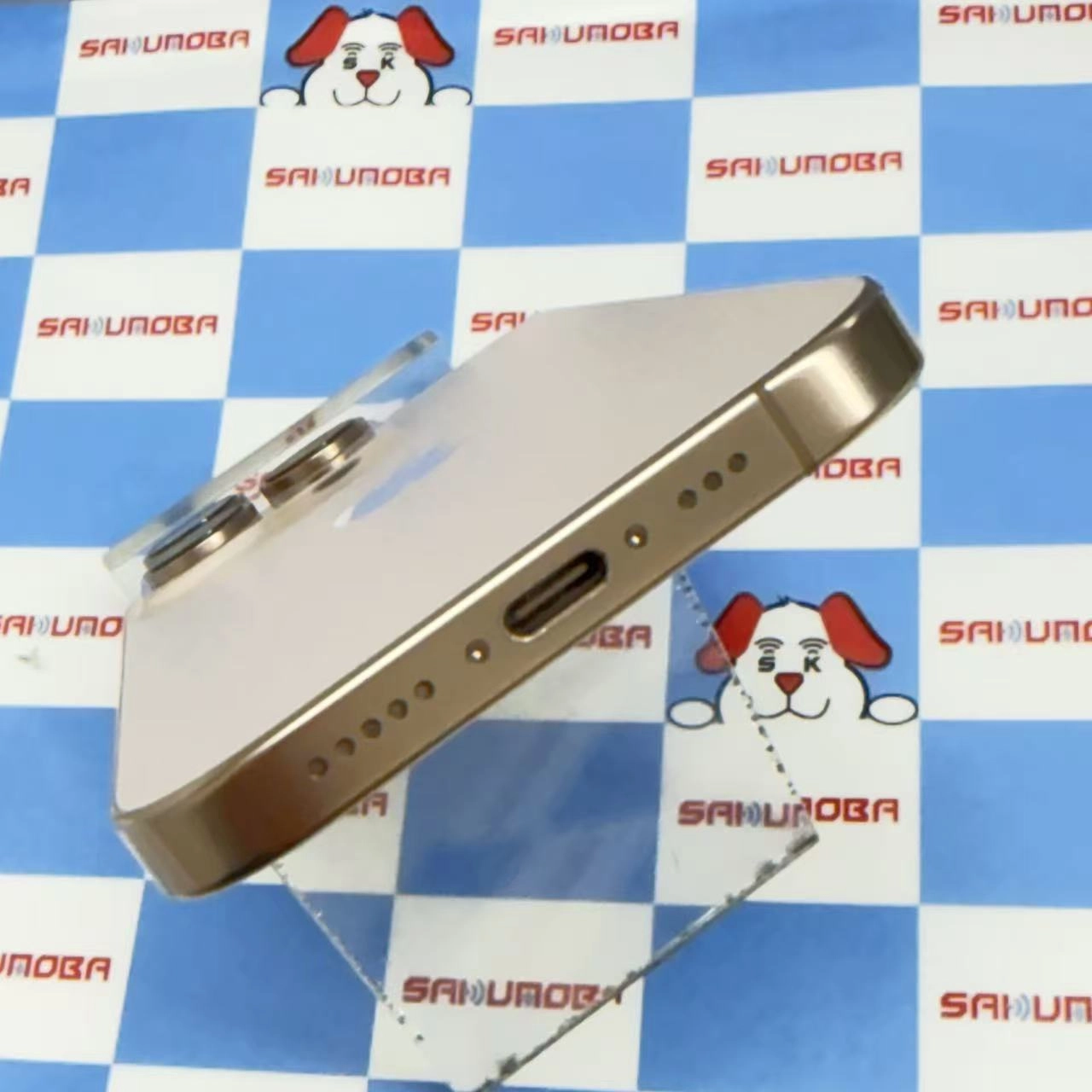 iPhone16 Pro 128GB デザートチタニウム MYMX3J/A SIMロック解除済 AU版SIMフリー 極美品 au