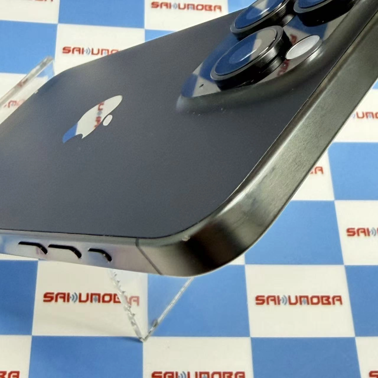 iPhone15 Pro Max 256GB ブラックチタニウム MU6P3J/A AU版SIMフリー 美品 au