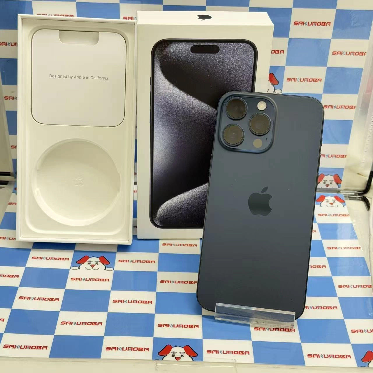 iPhone15 Pro Max 256GB ブルーチタニウム MU6T3J/A AU版SIMフリー au
