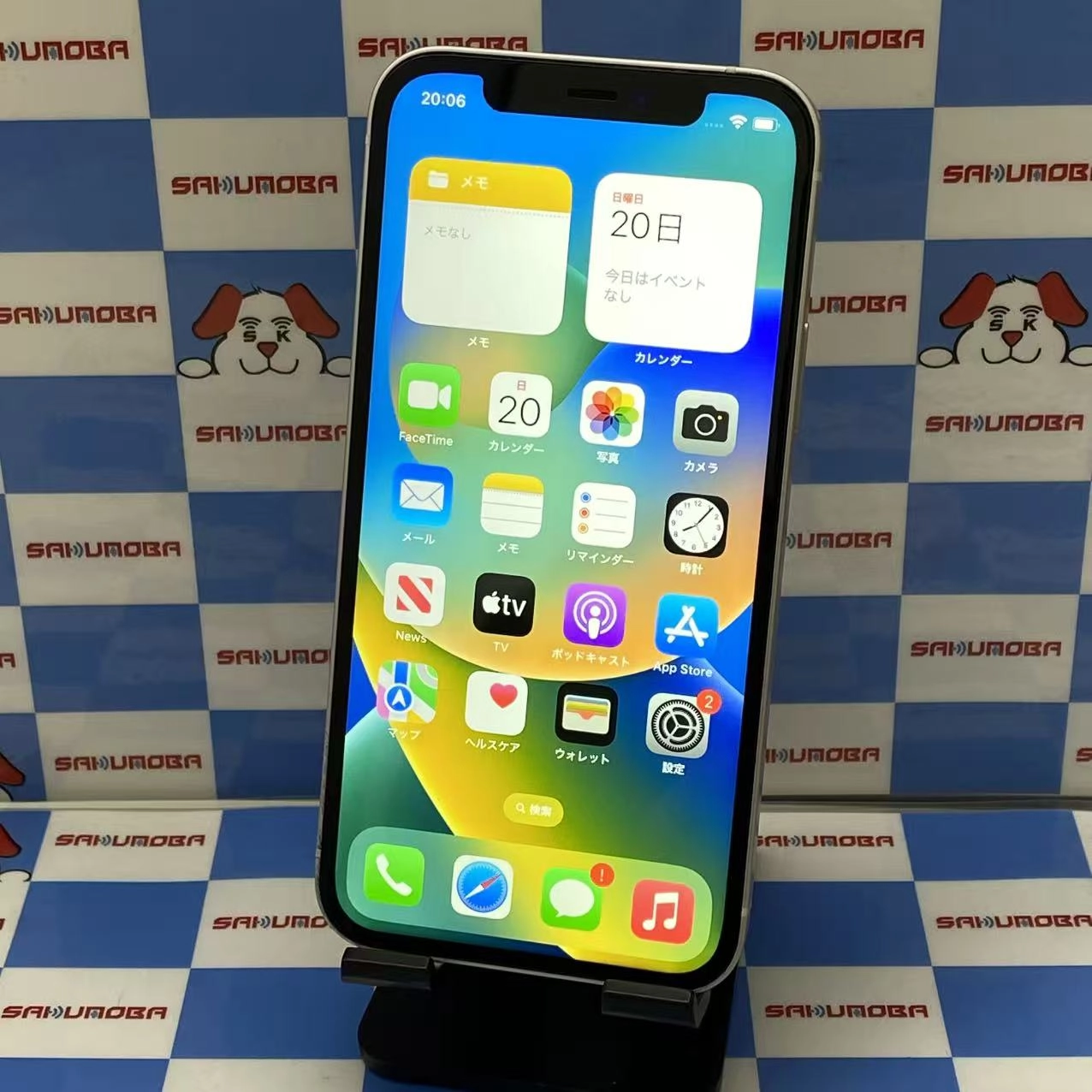 iPhone12 128GB ホワイト MGHV3J/A SoftBank版SIMフリー ジャンク品
