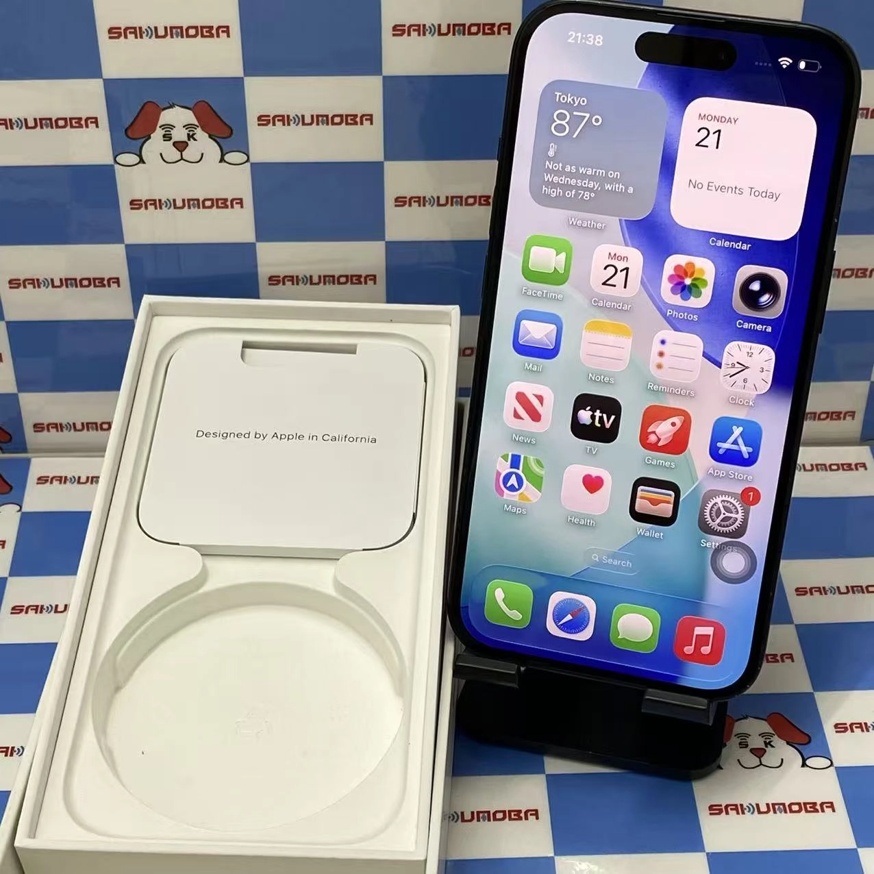 iPhone15 128GB ブラック MTMH3J/A SoftBank版SIMフリー