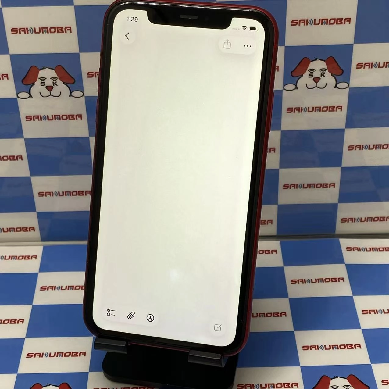 iPhone11 256GB Product Red MWM92J/A SoftBank版SIMフリー ジャンク品