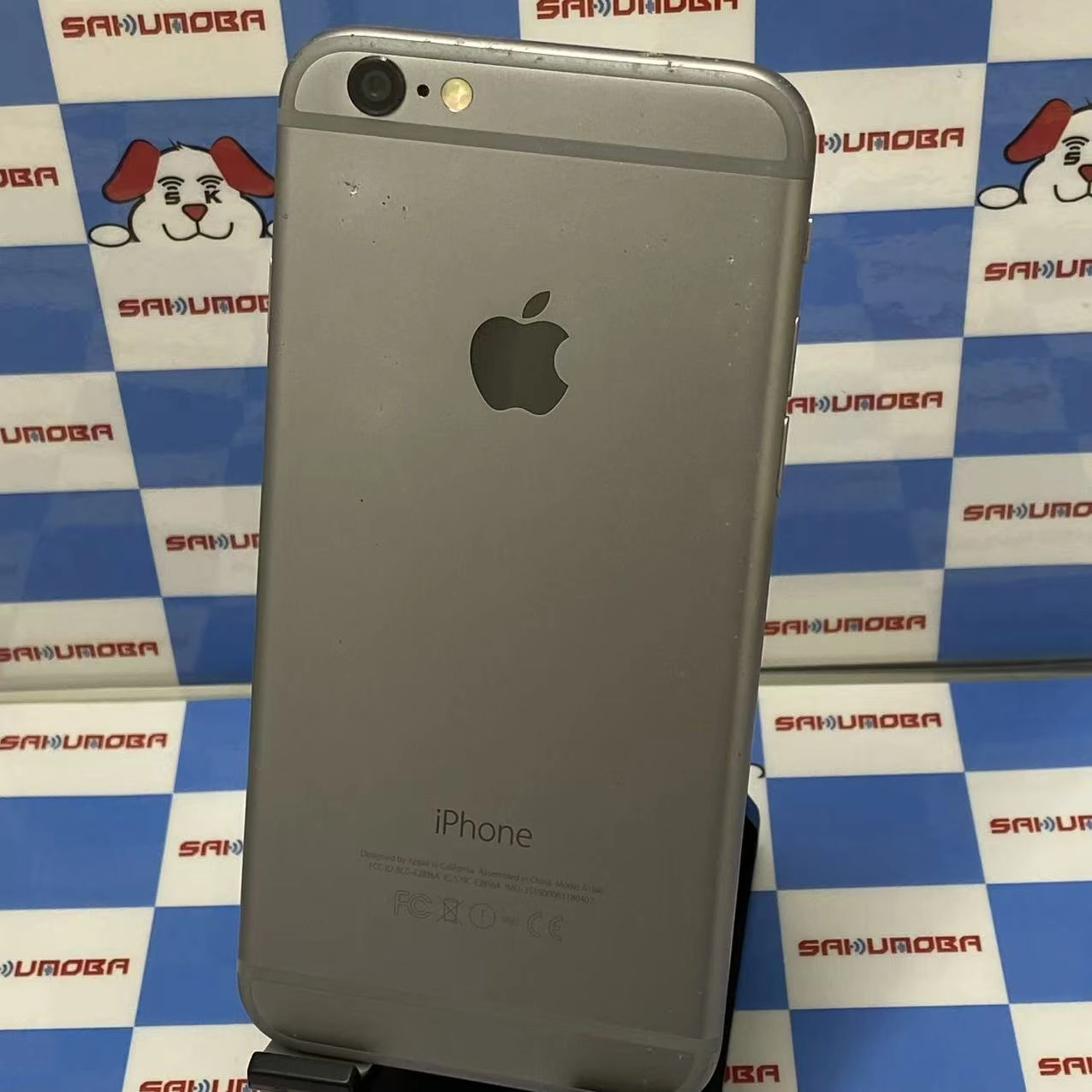 iPhone6 64GB スペースグレイ MG4F2J/A au ジャンク品