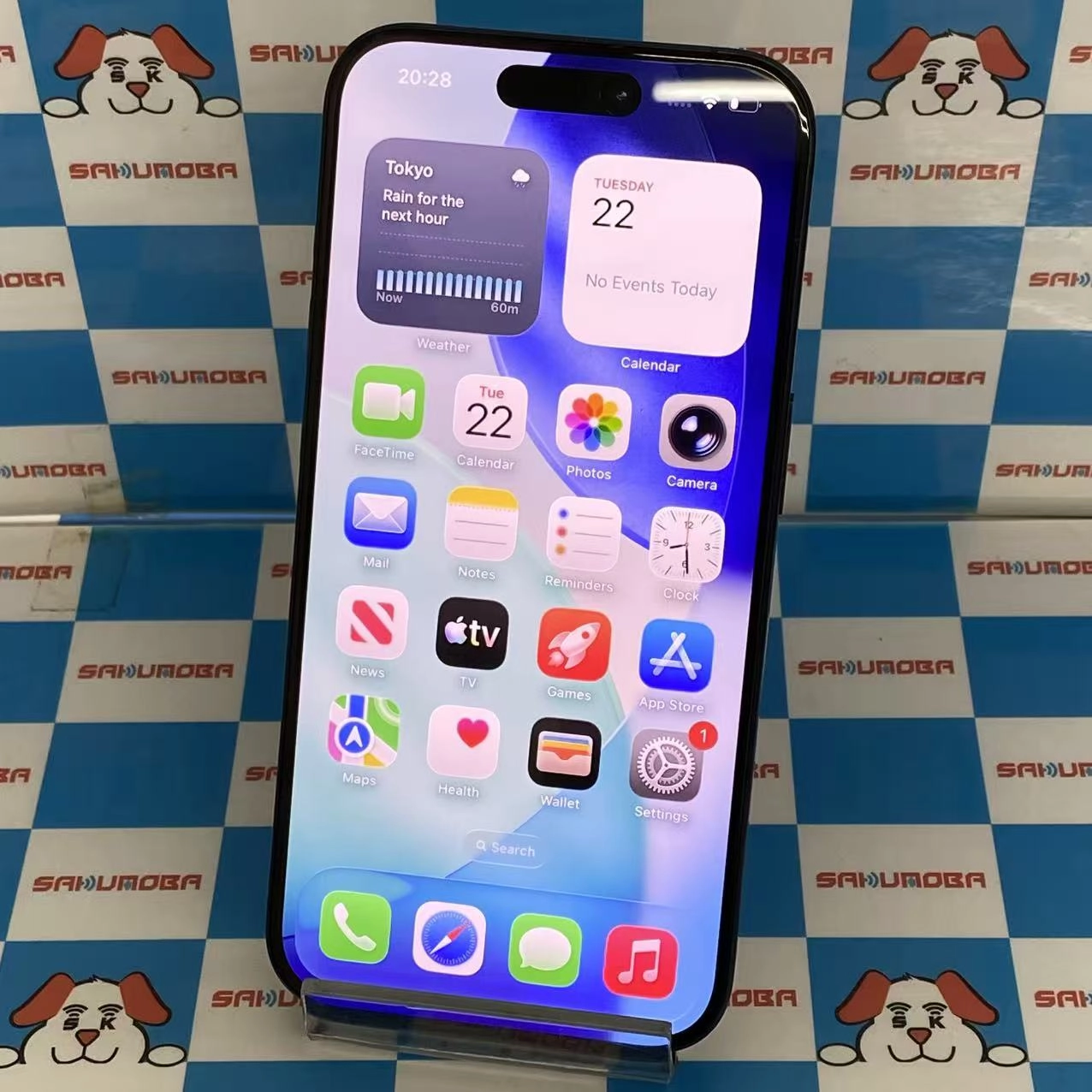iPhone15 Pro 128GB ブルーチタニウム MTUA3J/A 楽天モバイル版SIMフリー