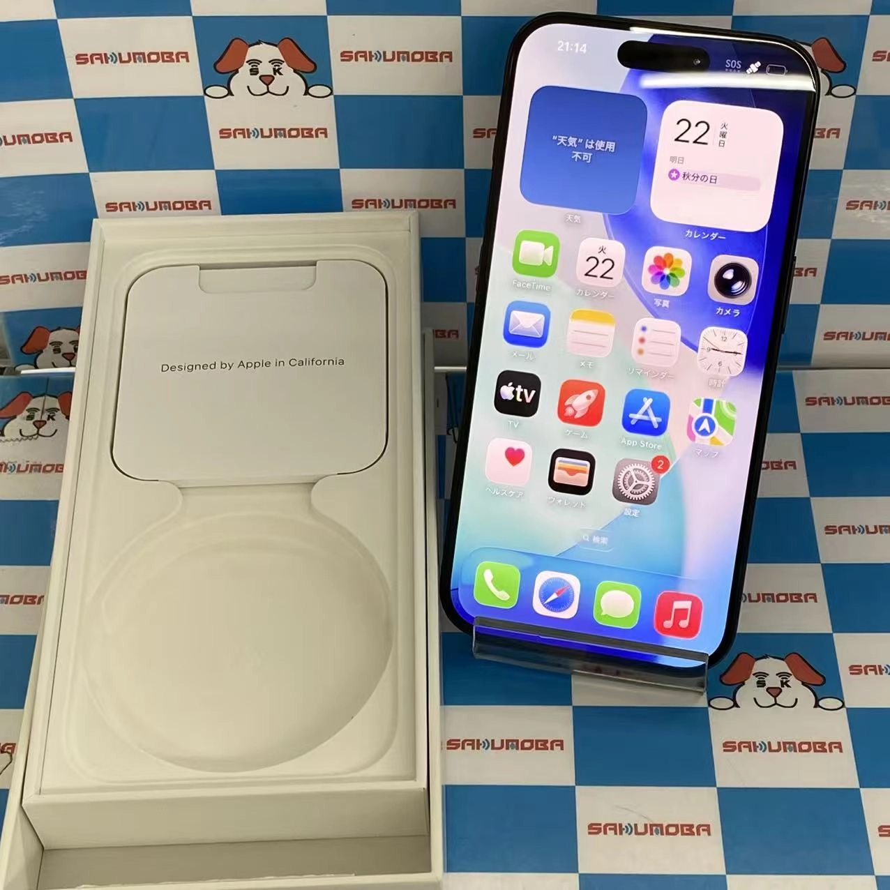 iPhone15 Pro 256GB ブルーチタニウム MTUG3J/A SIMフリー 極美品