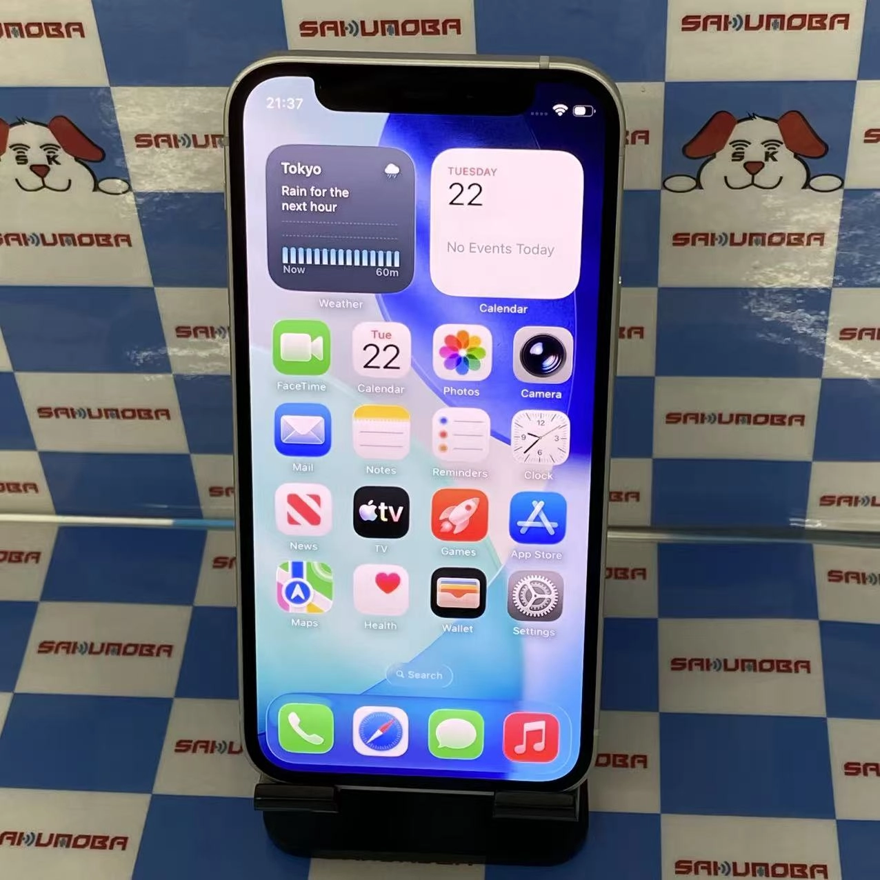 iPhone12 mini 64GB ホワイト MGA63J/A AU版SIMフリー au