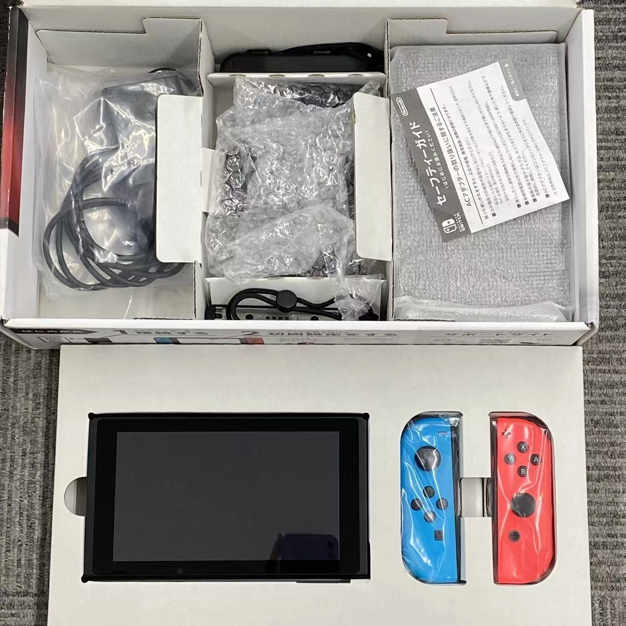 Nintendo Switch 本体 Joy-Con(L) ネオンブルー/(R) ネオンレッド 2017年モデル 32GB ネオンブルー・ネオンレッド HAC-S-KABAA
