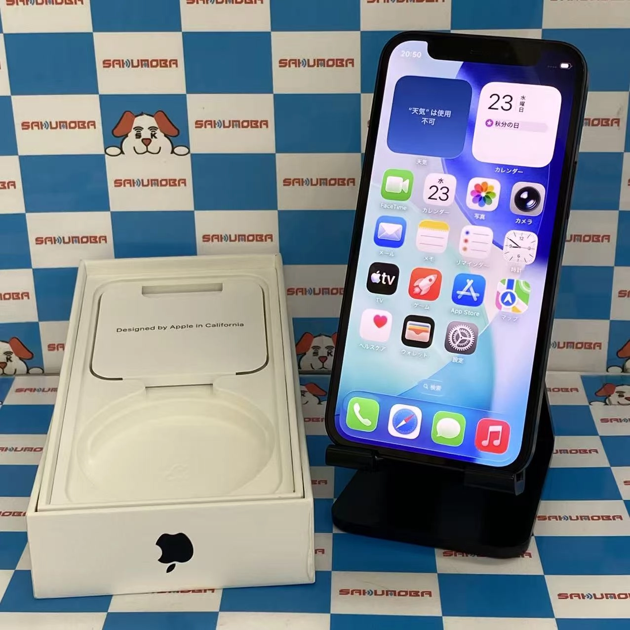 iPhone12 mini 128GB ブラック MGDJ3J/A AU版SIMフリージャンク品 au