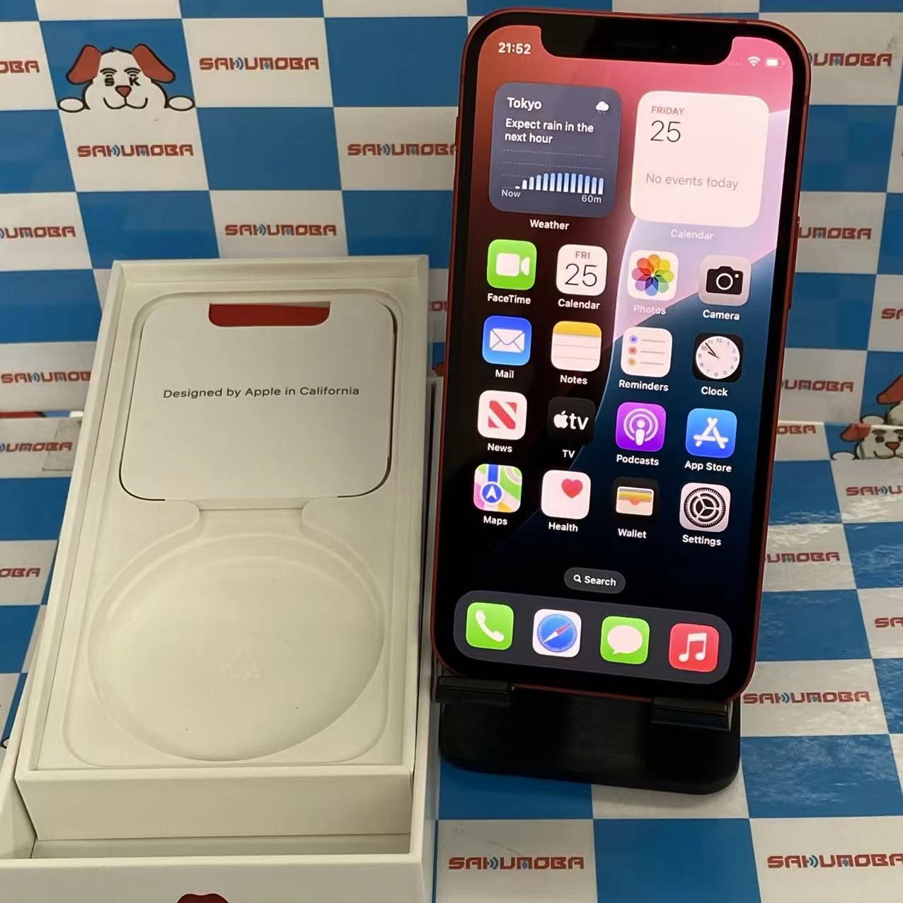 iPhone12 mini 256GB Product Red NGDU3J/A SoftBank版SIMフリー 美品