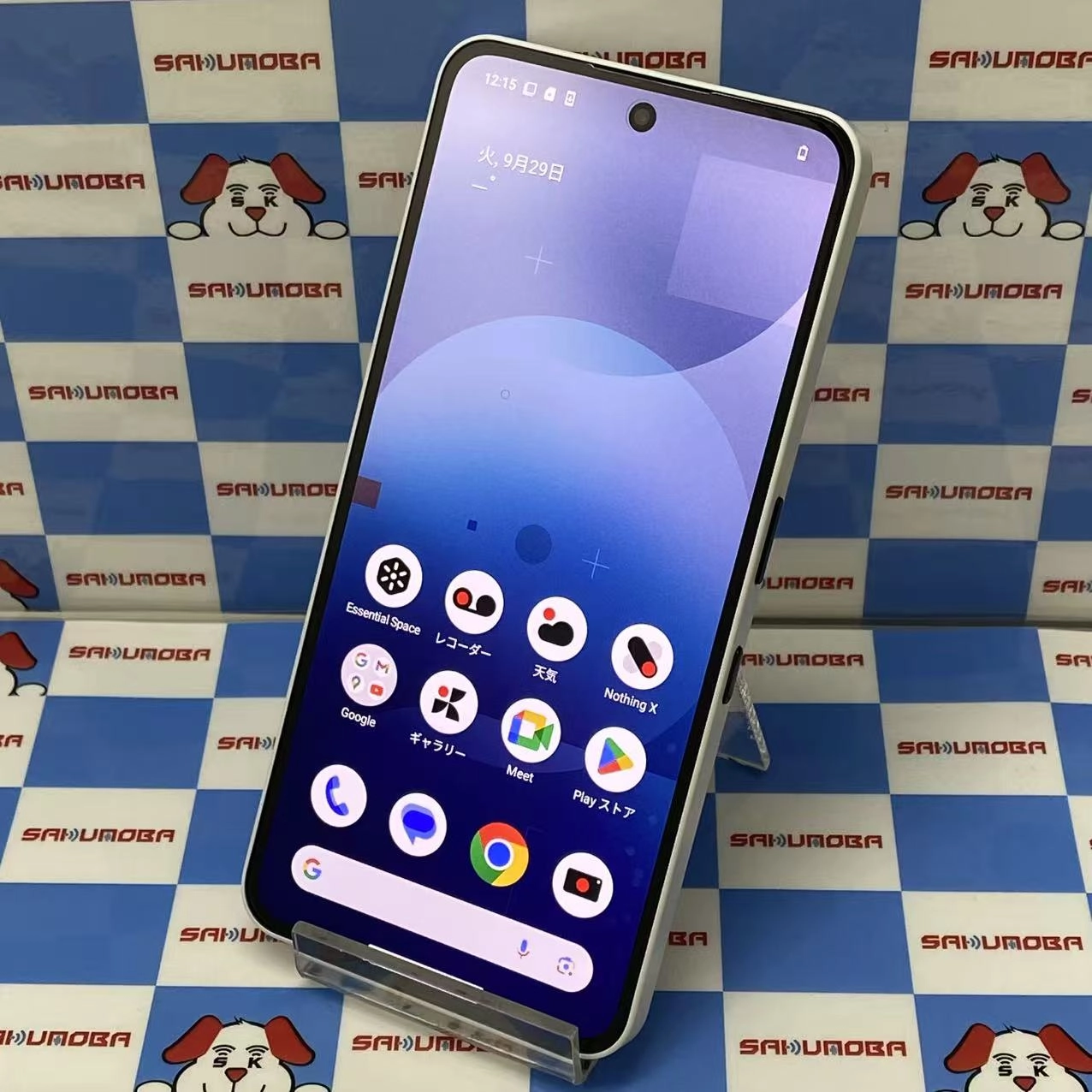 Nothing Phone (3a) 12GB/256GB ホワイト A059 楽天モバイル版SIMフリー 極美品