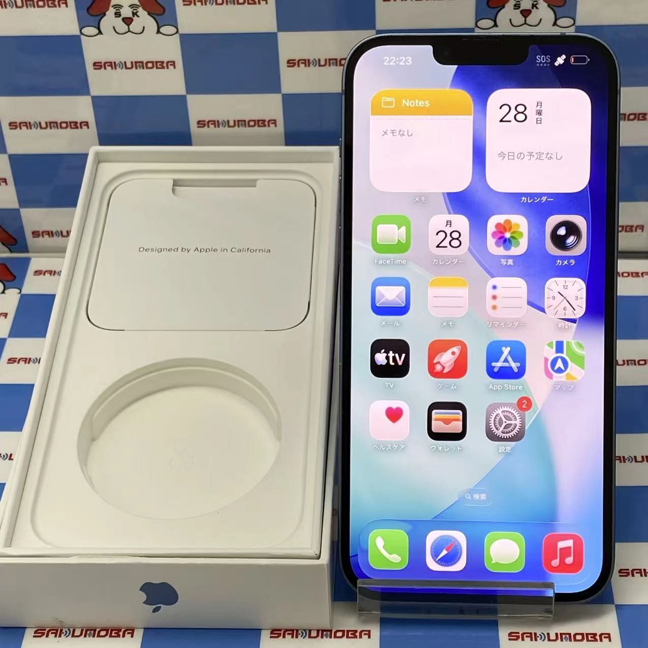 iPhone14 Plus 256GB ブルー NQ4Q3J/A SIMフリー ジャンク品