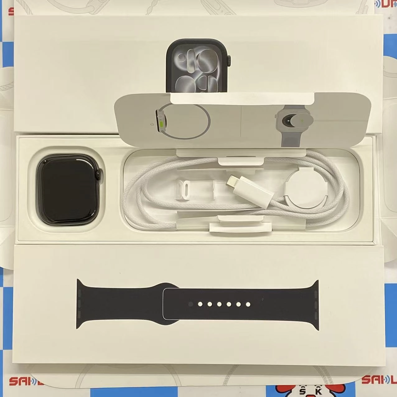 Apple Watch Series11 46mm GPS+Cellularモデル 64GB ジェットブラック MFC44J/A AU版SIMフリー 美品 au