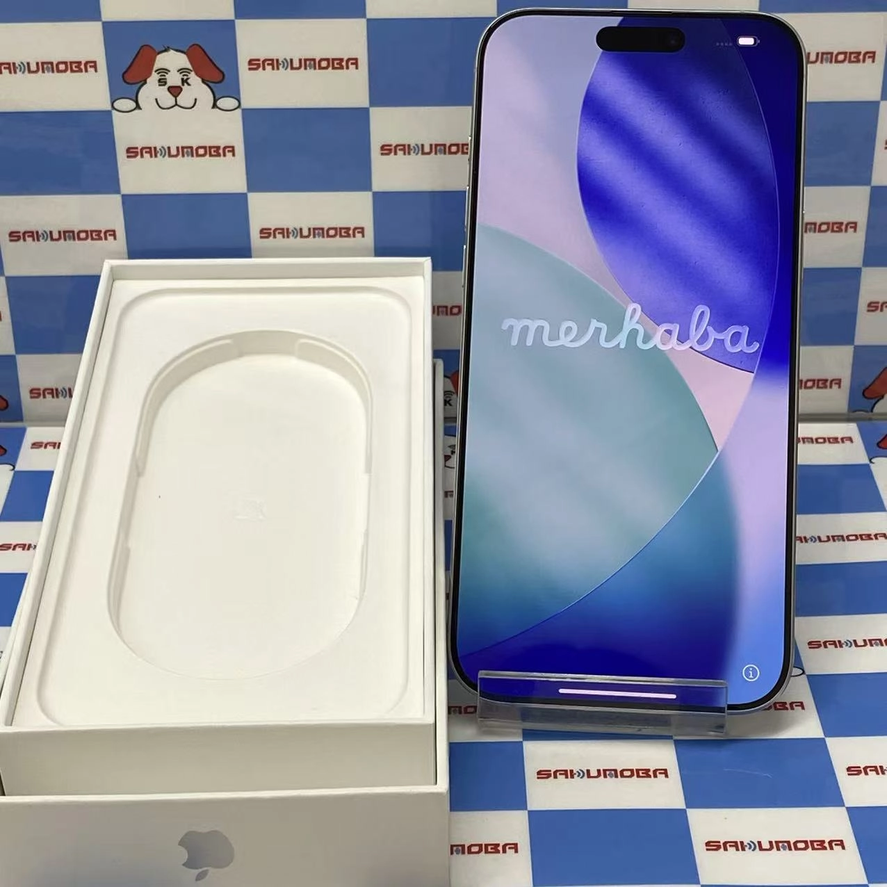 iPhone16 Pro Max 256GB ホワイトチタニウム MYWH3J/A SIMフリー 美品