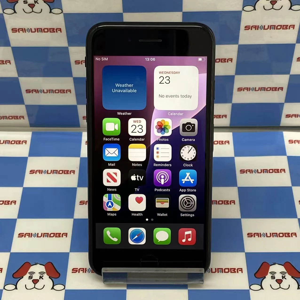 iPhoneSE 第3世代 64GB ミッドナイト MMYC3J/A AU版SIMフリー