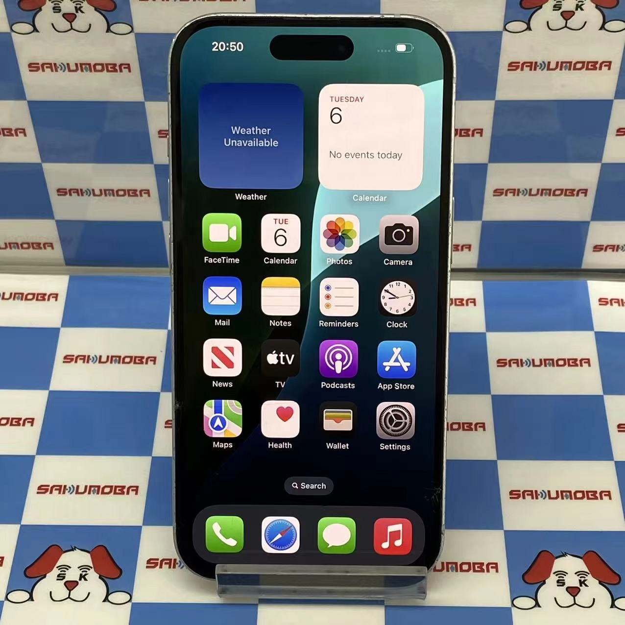 iPhone15 128GB ブルー MTML3J/A SIMフリージャンク品
