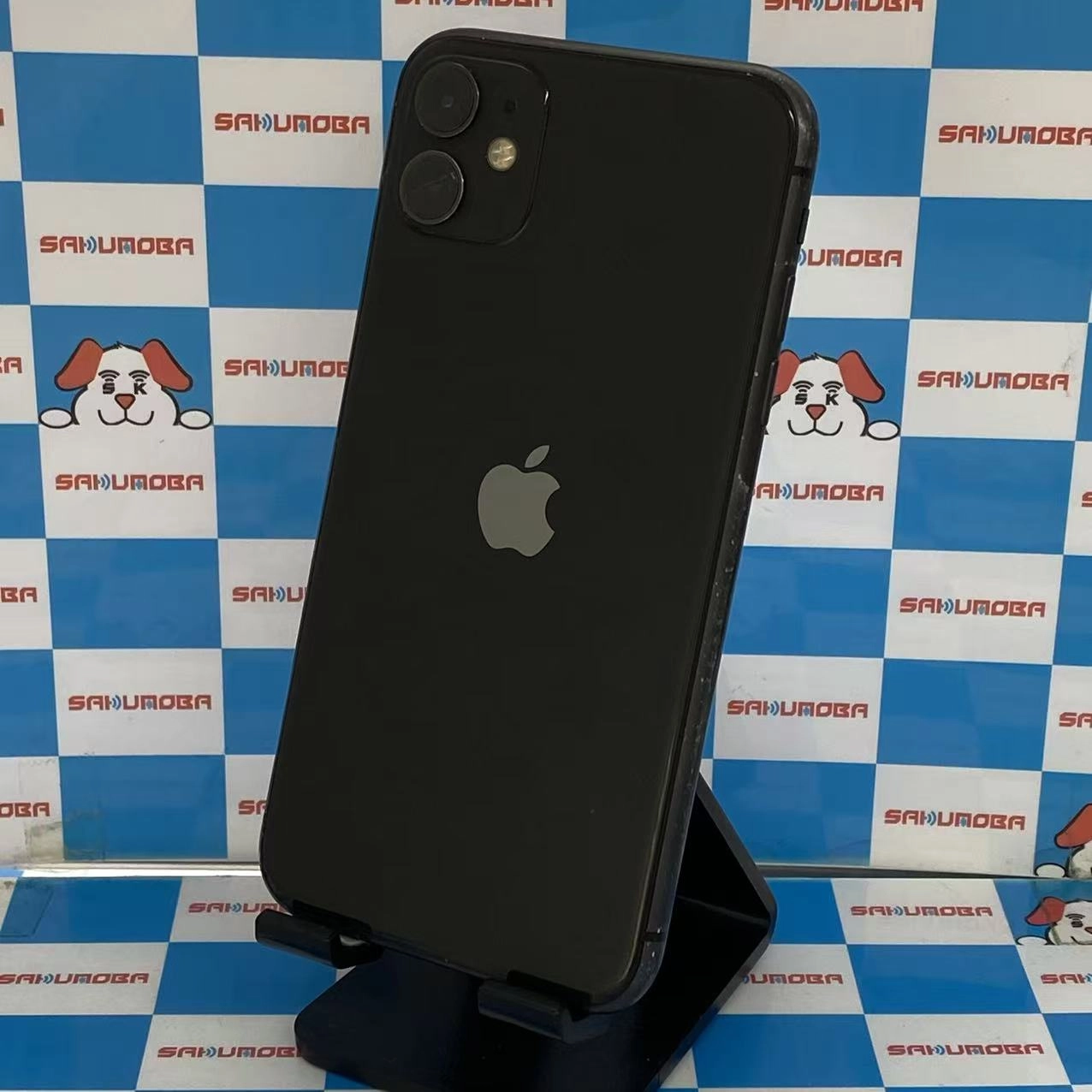 iPhone11 128GB ブラック MWM02J/A SIMフリージャンク品