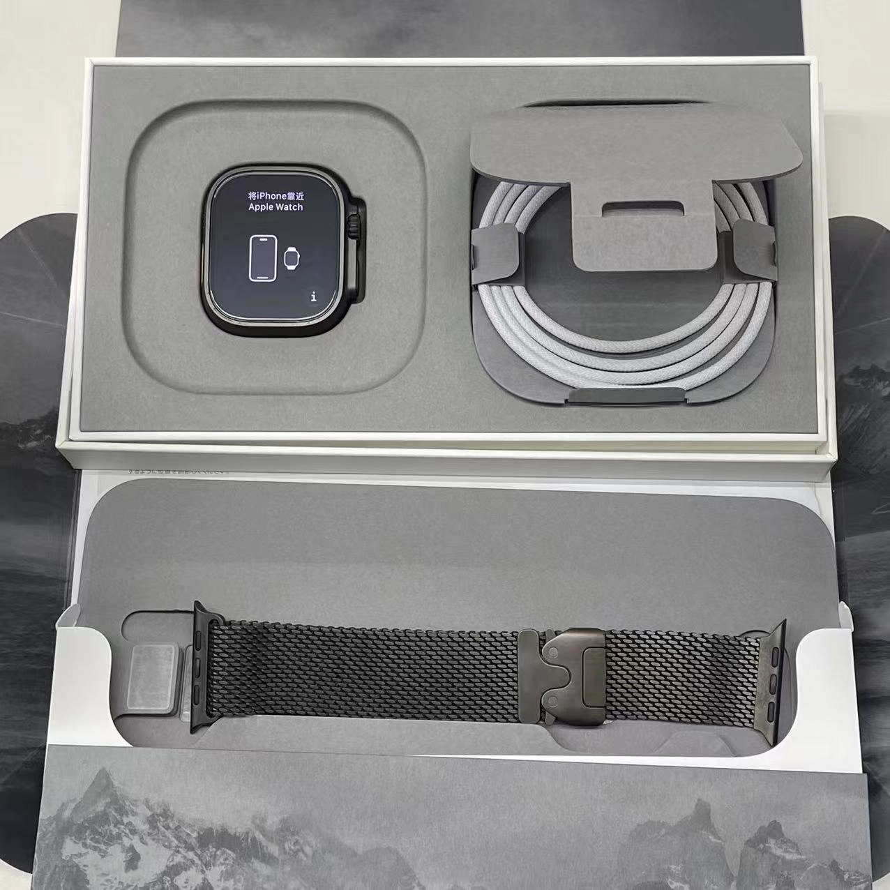 Apple Watch Ultra3 49mm GPS+Cellularモデル 64GB ブラック MF1T4J/A SoftBank版SIMフリー