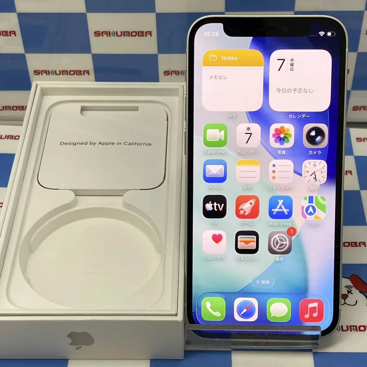 iPhone12 mini 256GB ホワイト MGDT3J/A AU版SIMフリー au