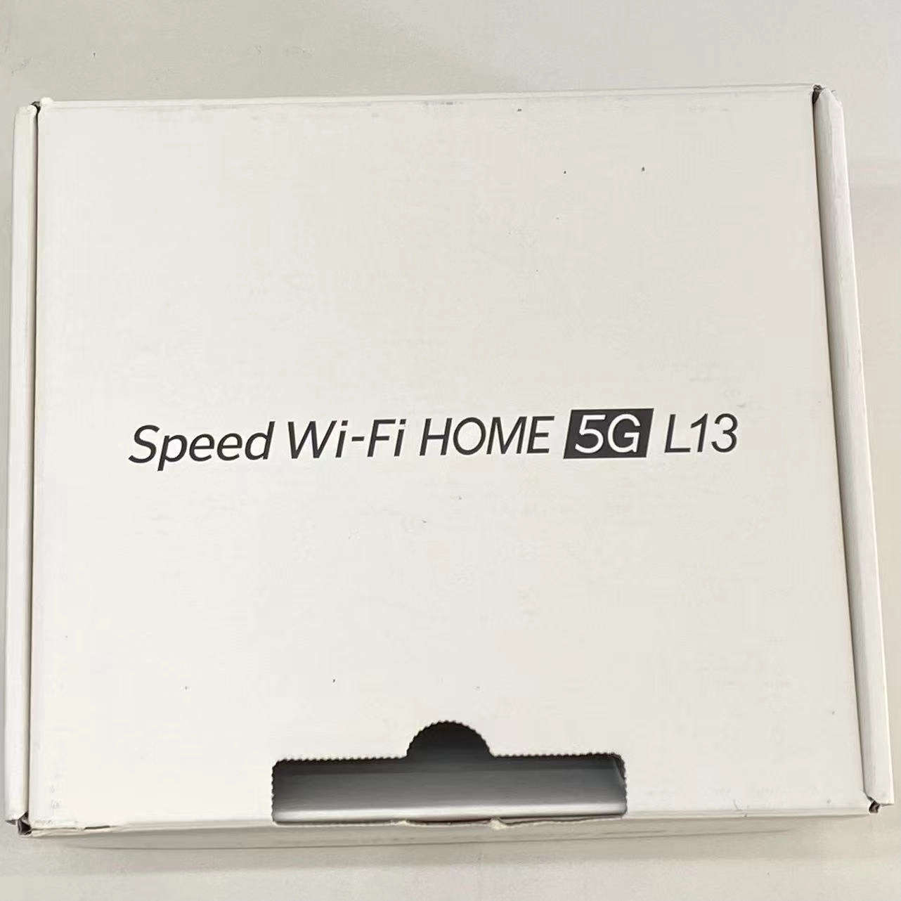 Speed Wi-Fi HOME 5G L13 ZTR02  ホワイト ZTR02SWU *