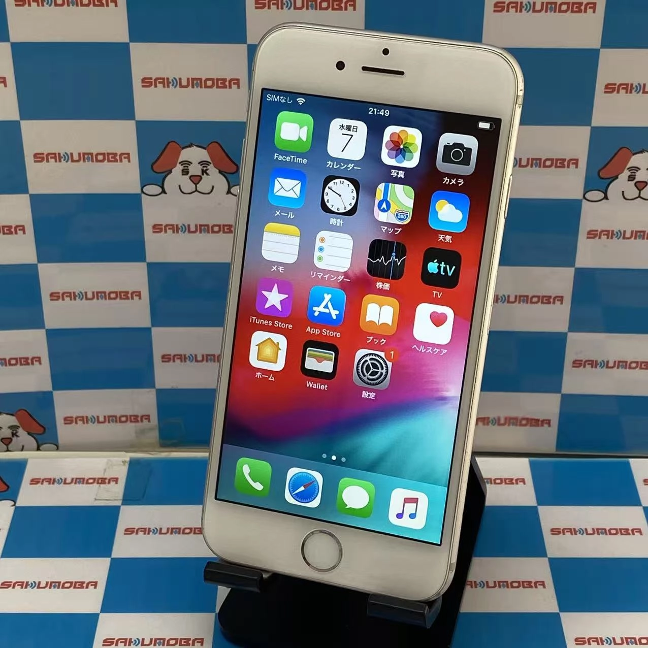 iPhone6 16GB シルバー MG482J/A au