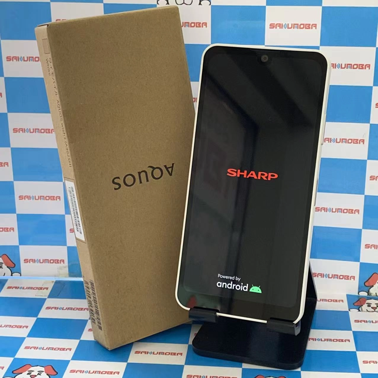 AQUOS wish3 64GB ホワイト A302SH SIMロック解除済 Y!mobileジャンク
