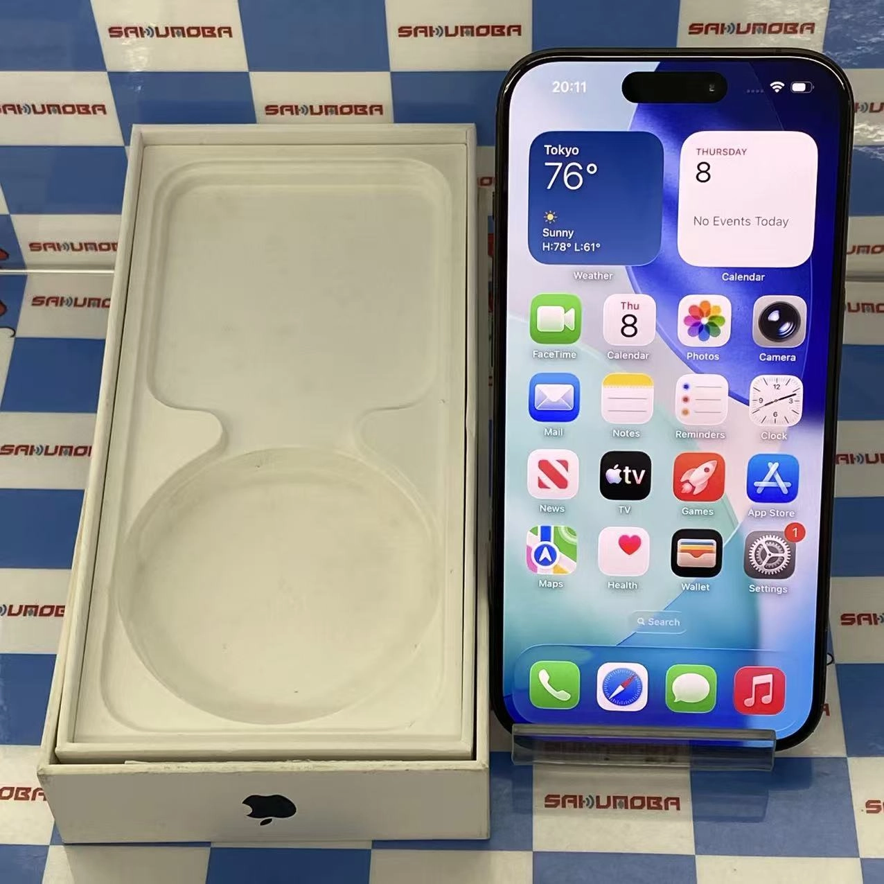 iPhone15 Pro 256GB ブラックチタニウム MTUC3J/A SoftBank版SIMフリージャンク品