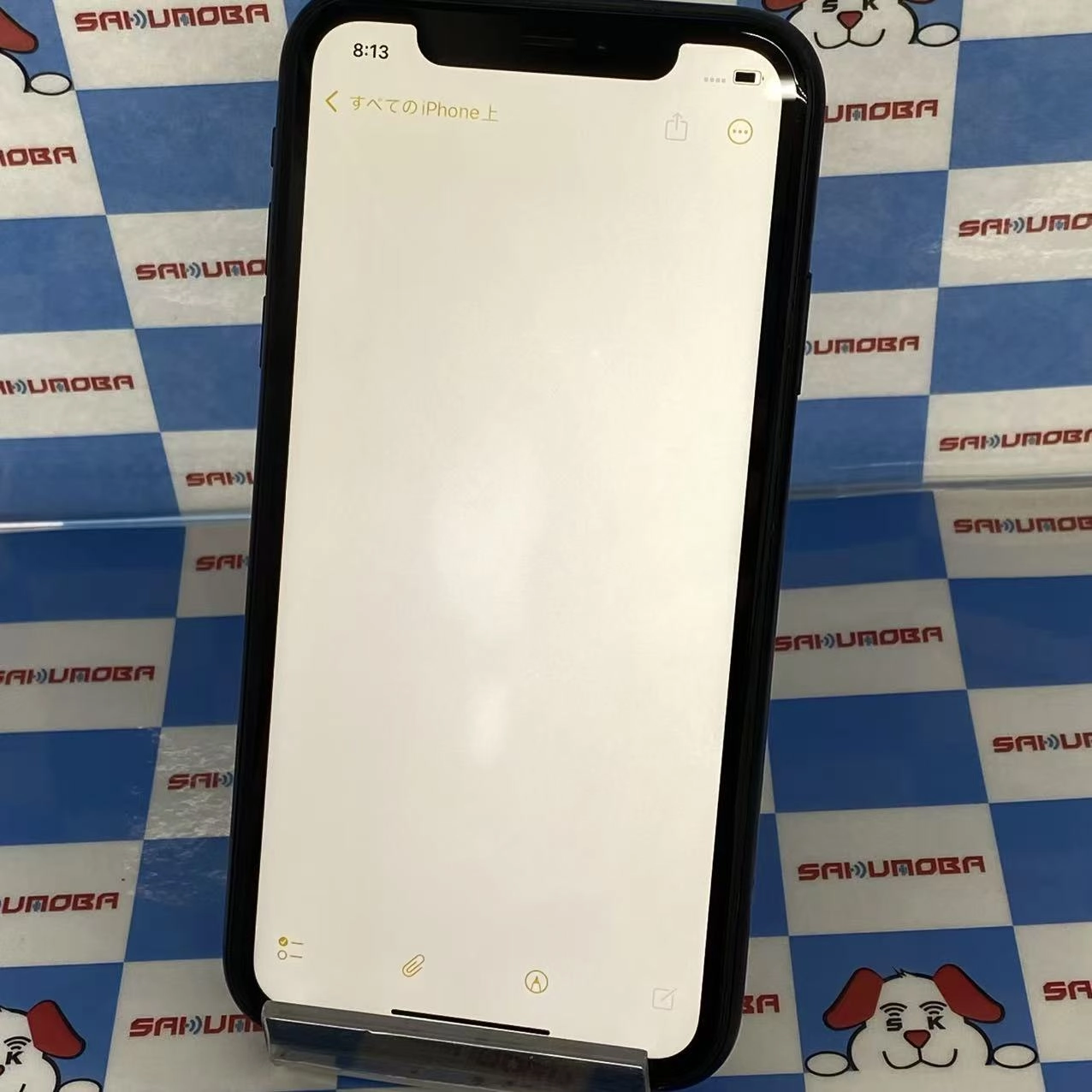 iPhoneXR 256GB ブラック MT0V2J/A SoftBank版SIMフリー ジャンク品