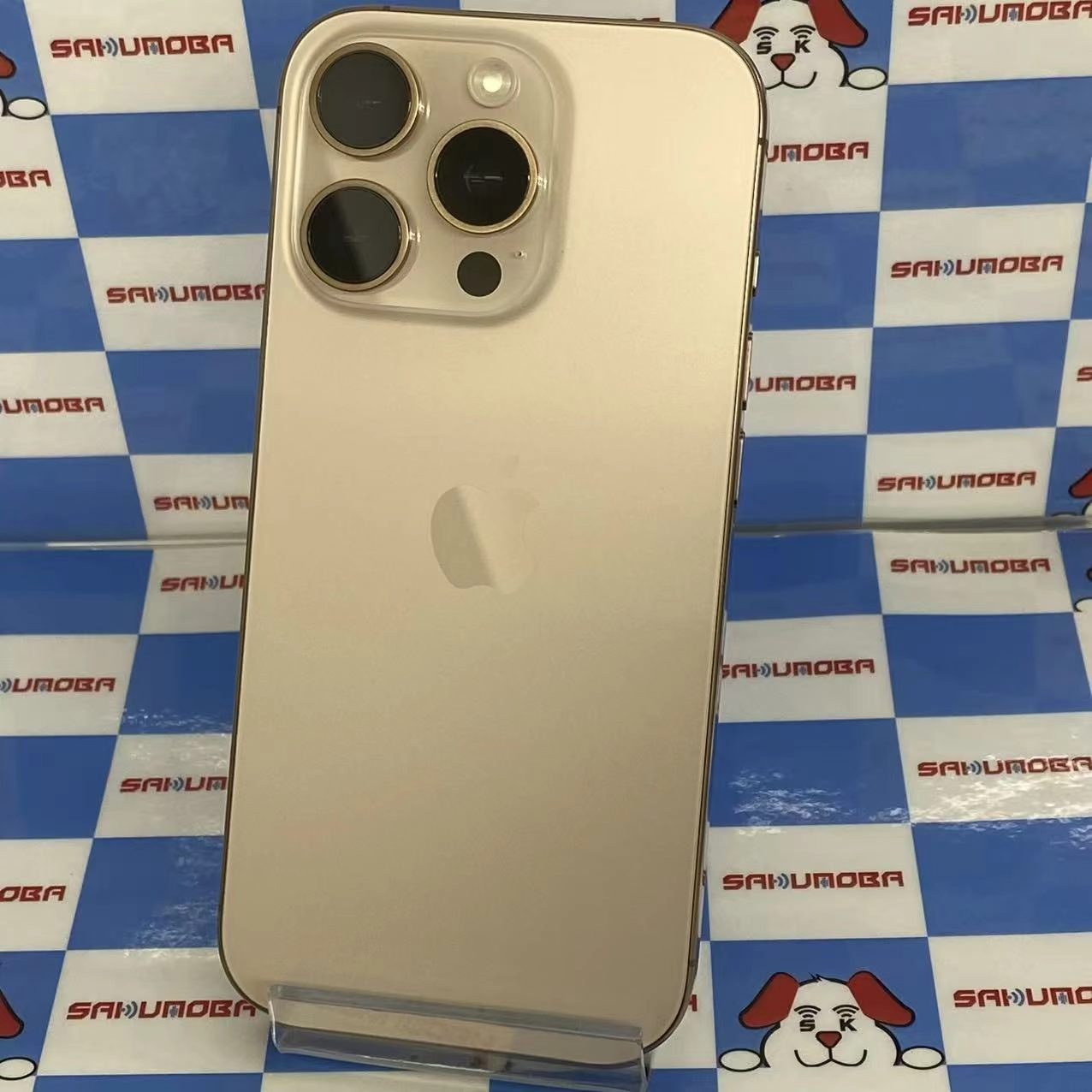 iPhone16 Pro 256GB デザートチタニウム MYN23J/A SIMフリー 新品同様