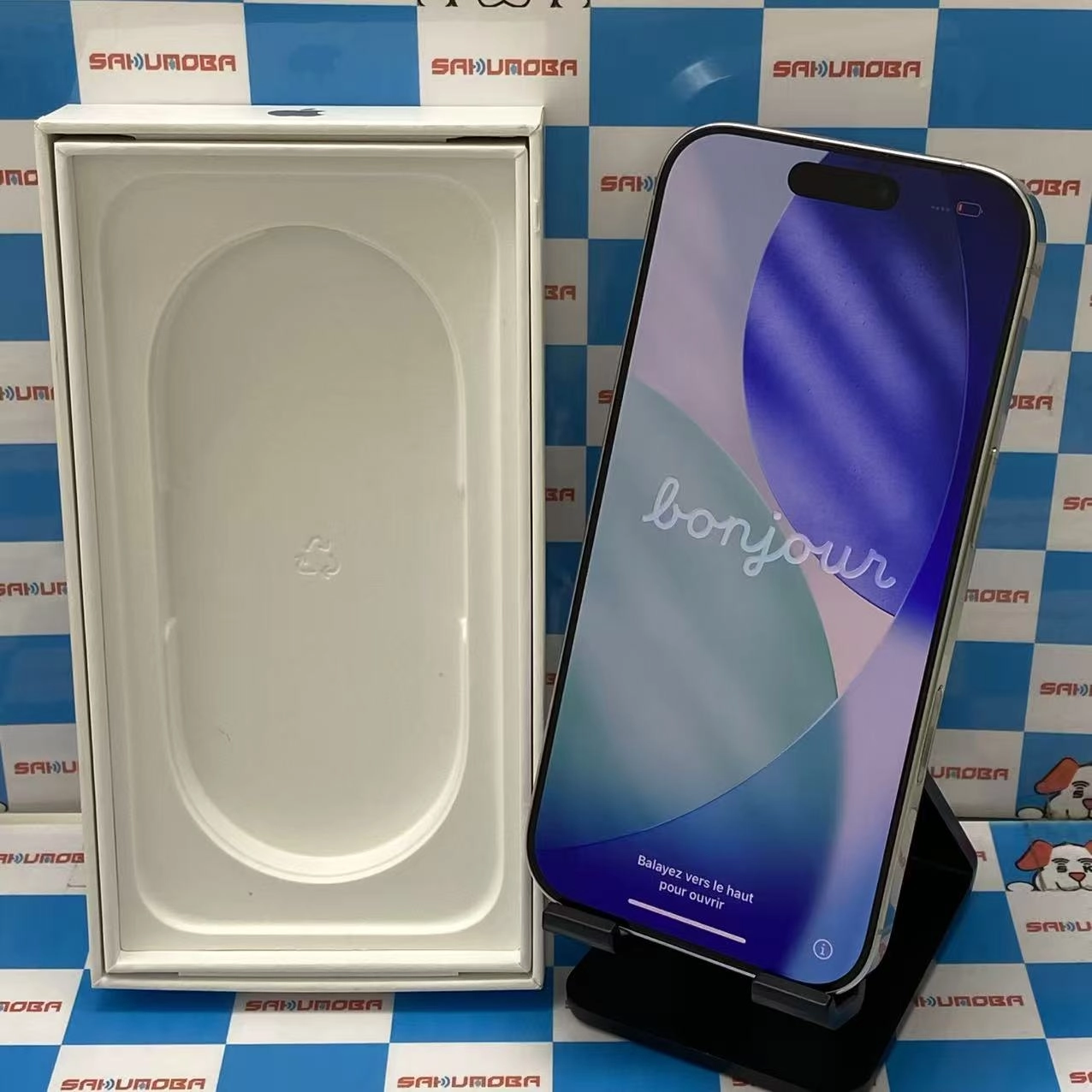 iPhone16 Pro 512GB ホワイトチタニウム MYN53J/A SoftBank版SIMフリー 極美品