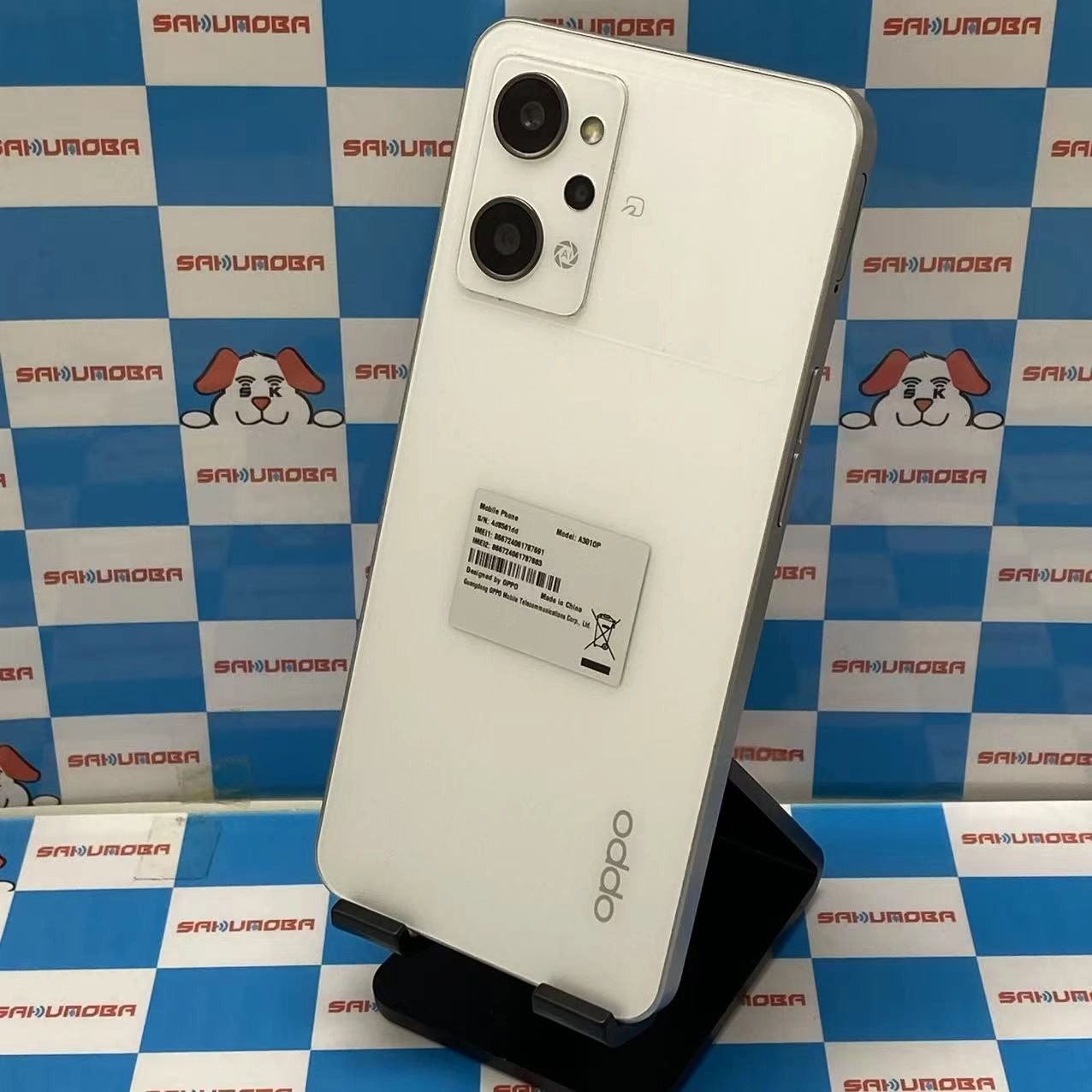 OPPO Reno9 A 128GB ムーンホワイト A301OP Y!mobile版SIMフリー