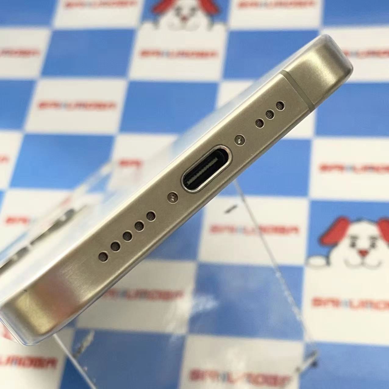 iPhone15 Pro 128GB ナチュラルチタニウム MTU93J/A AU版SIMフリー 美品 au