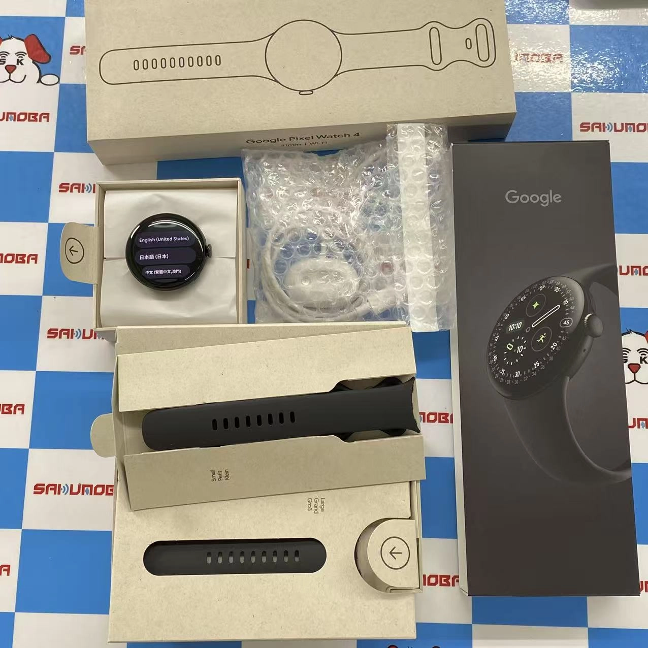 Google Pixel Watch 4 41mm WiFiモデル 32GB Matte Black GHH4K極美品